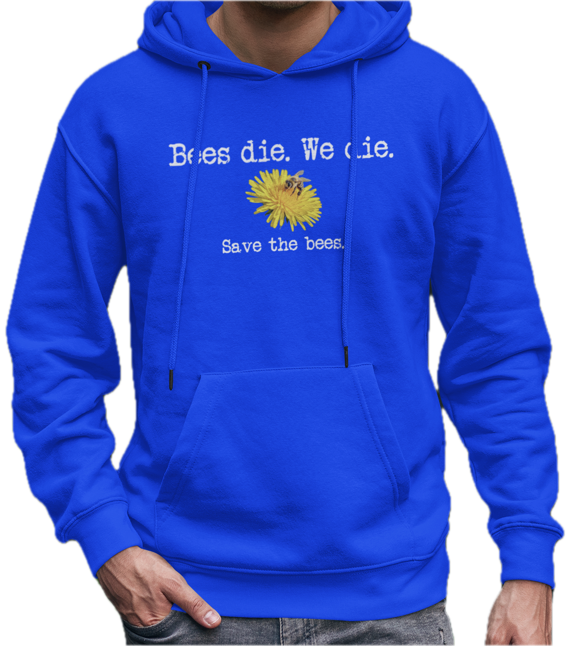 bees die blue hoodie.png