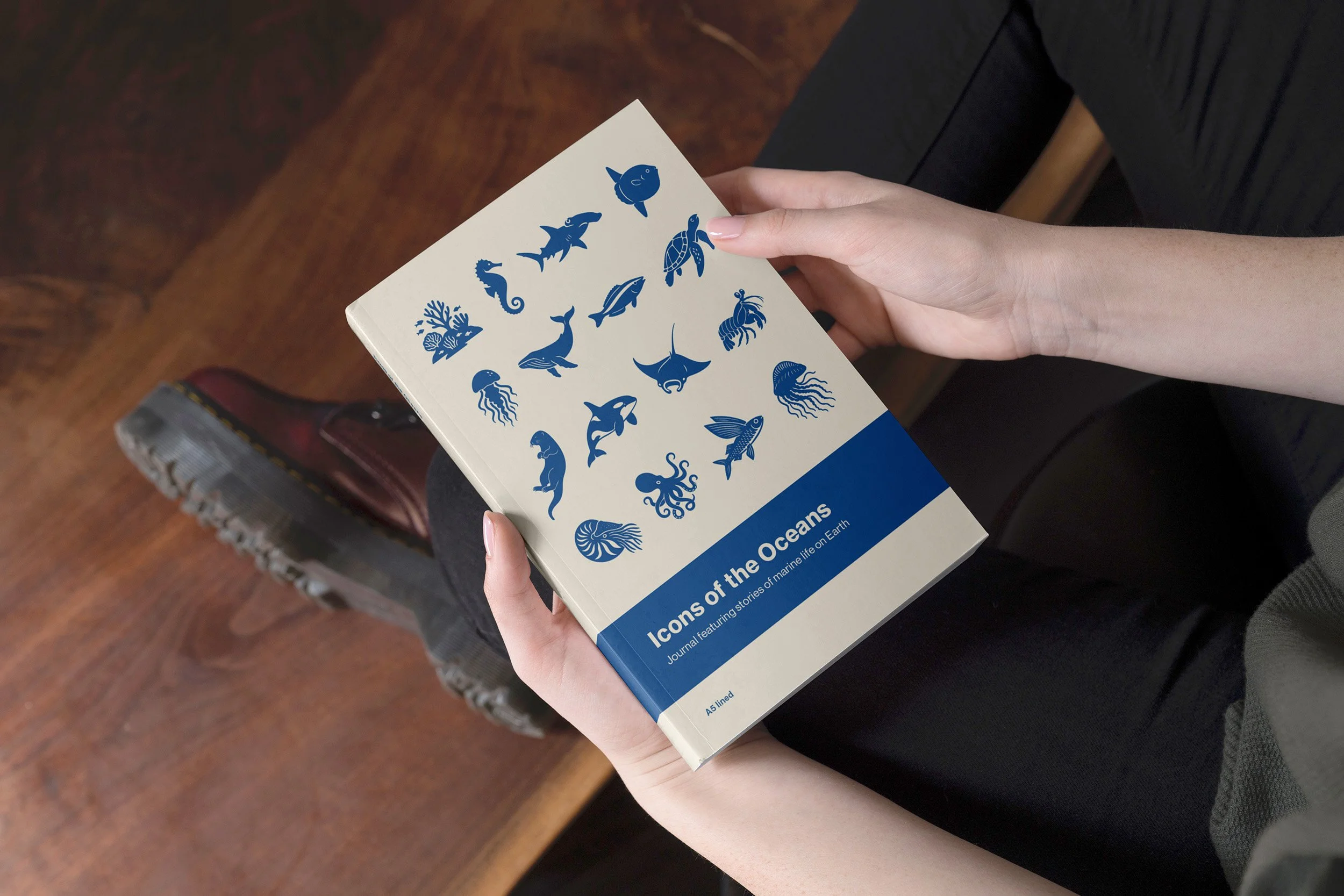 Icons of The Oceans - notebook