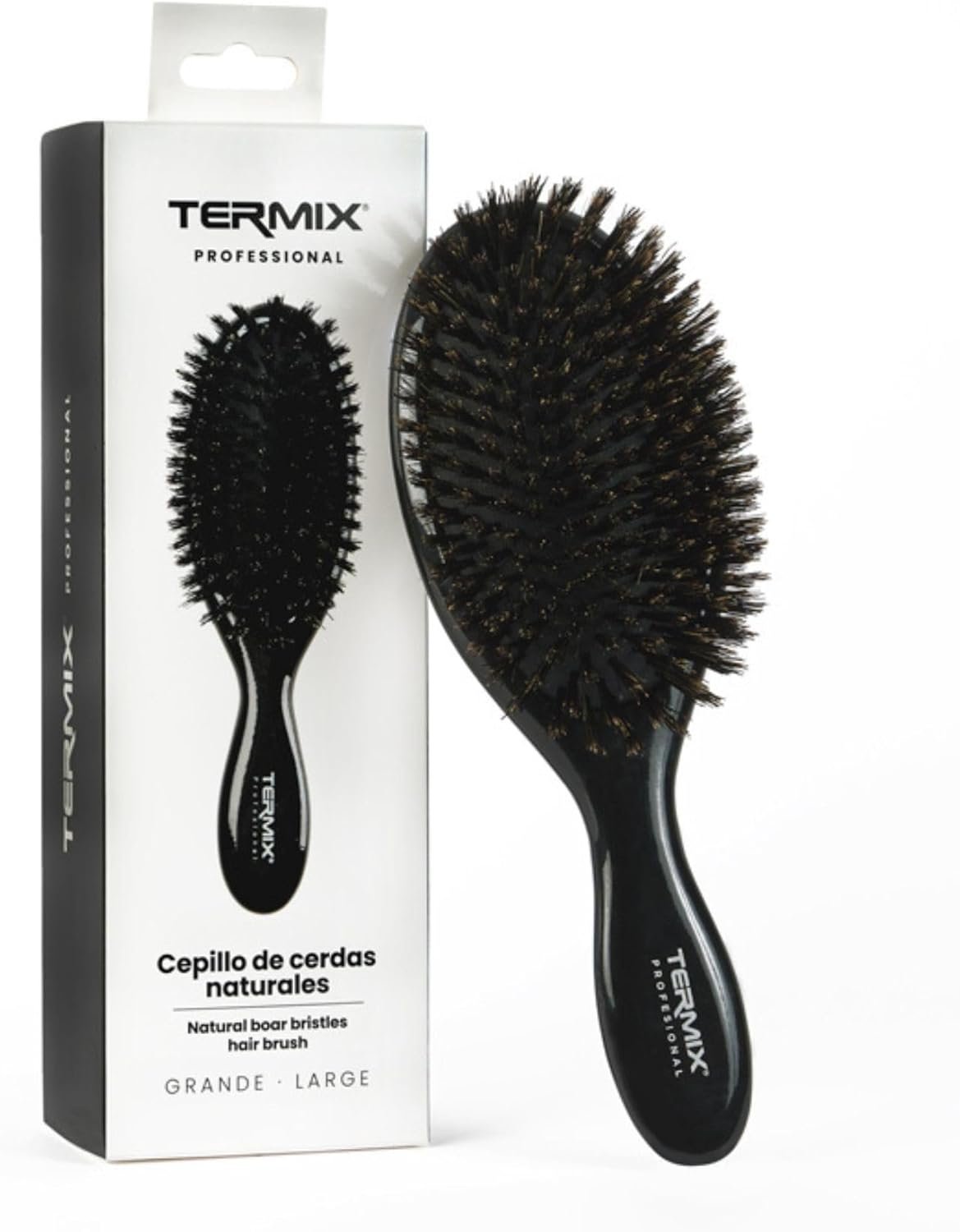 Termix Cepillo de Cerdas de Jabalí 100 % Naturales, Cepillo Desenredante