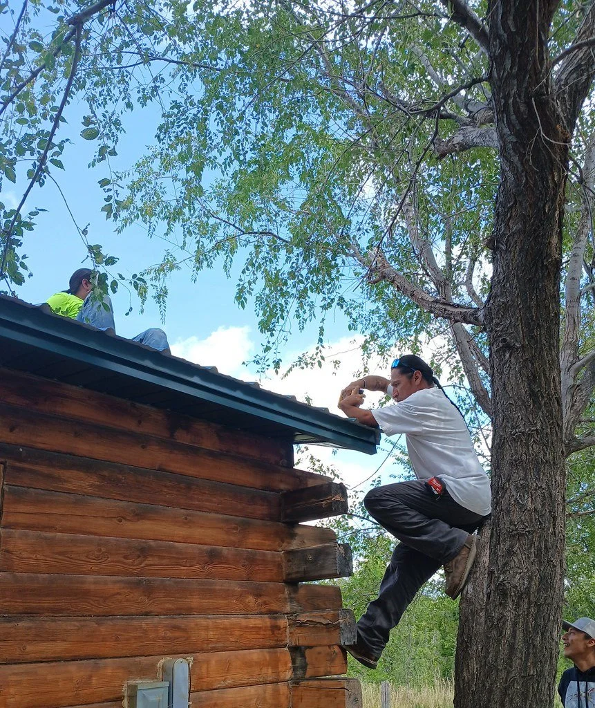 Renovating an elder’s cabin in Porcupine