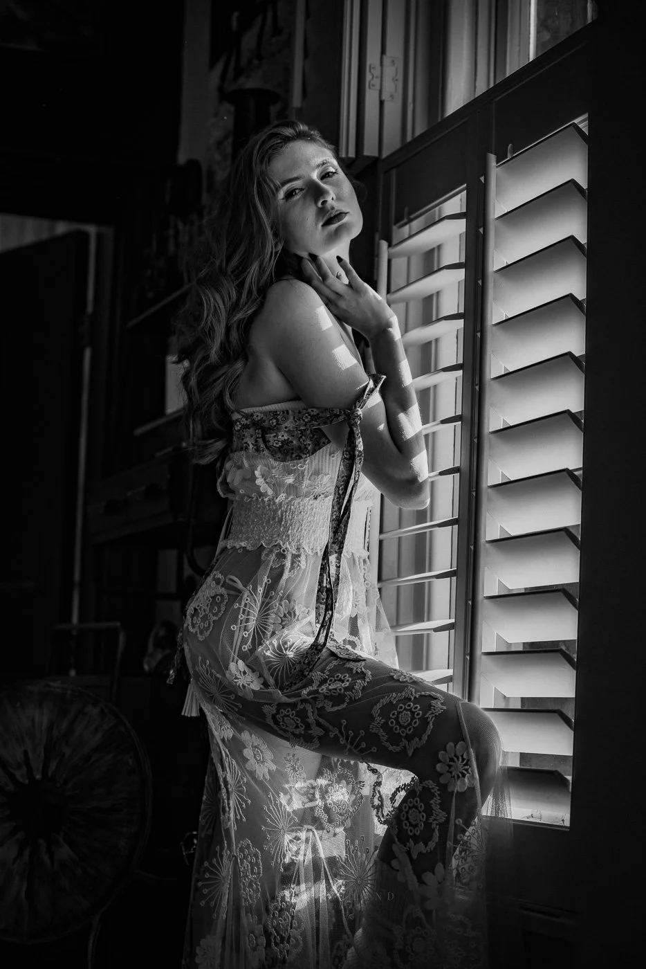 Tall model in Free People, styled fashion shoot, David Loveland Fashion Photography 