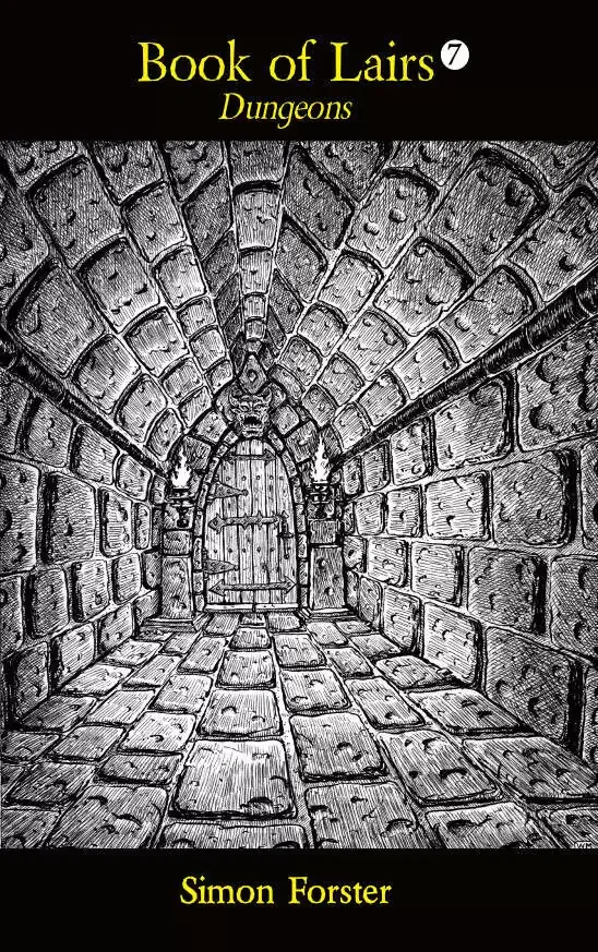 This is the seventh and final Book of Lairs, a series of lairs and maps that I started back in 2015.

As with my previous books, this is a lair and map combination, spread across (mostly) a two-page spread, with each lair set in a dungeon. These are 