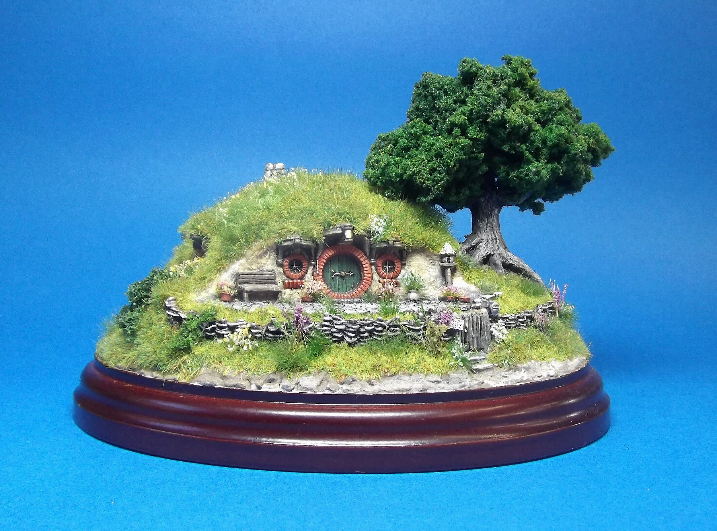 "It was popularly believed, whatever the old folk might say that the Hill at Bag End was full of tunnels stuffed with treasure. And if that was not enough for fame, there was also his prolonged vigour to marvel at."