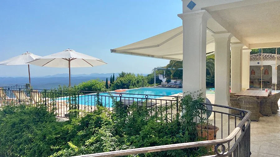 View from master bedroom