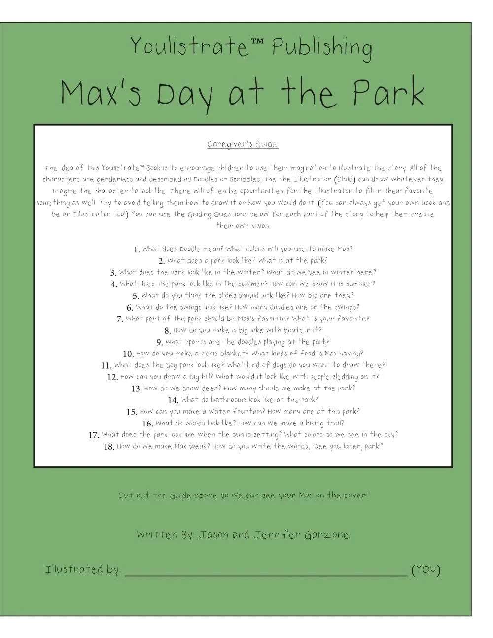 Youlistrate™ Publishing: Max's Day in the Park