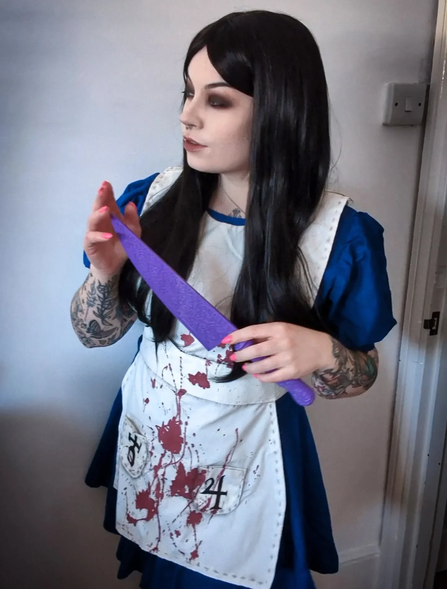 The Vorpal Blade still needs work but I was so excited to put Alice back on again today I had to share pictures! 

#alicemadnessreturns #cosplay #cosplayer #aliceliddell