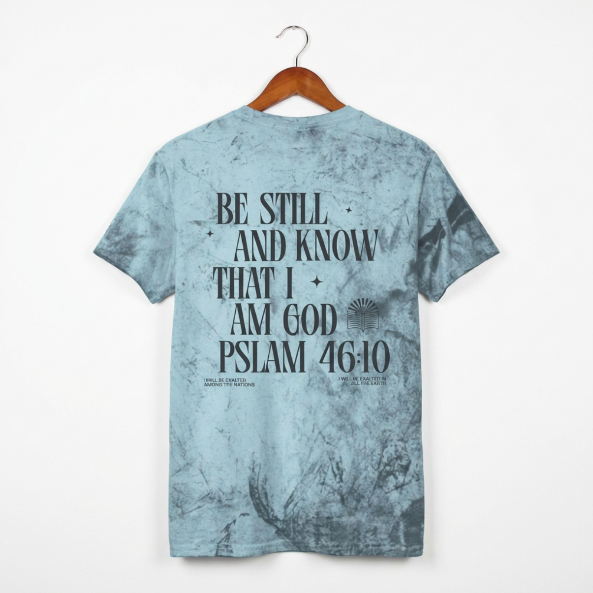 Be Still Tee - Blue.png