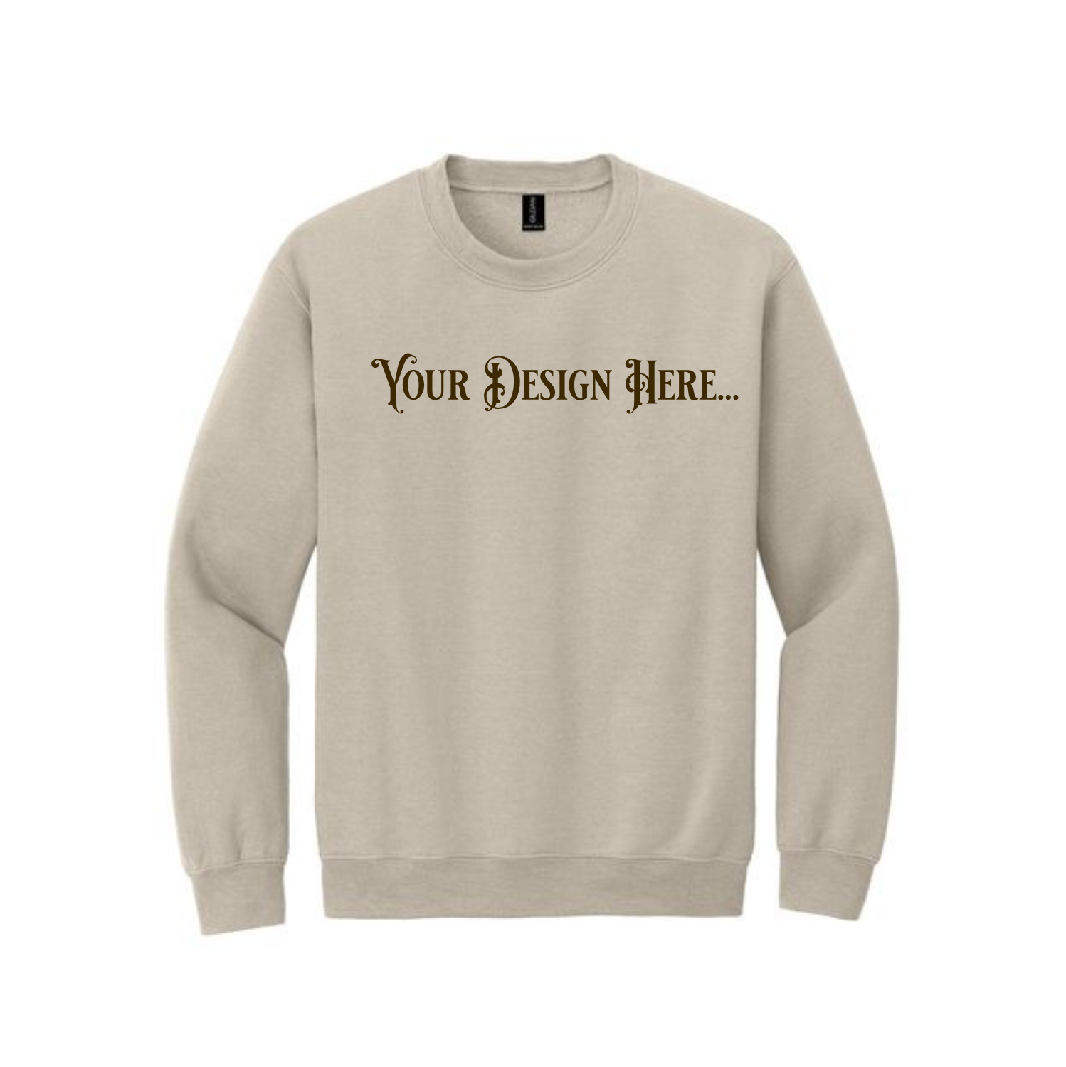 Gildan® Heavy Blend™ Crewneck Sweatshirt -Screen Printed (Embroidery Available. Call for Pricing)