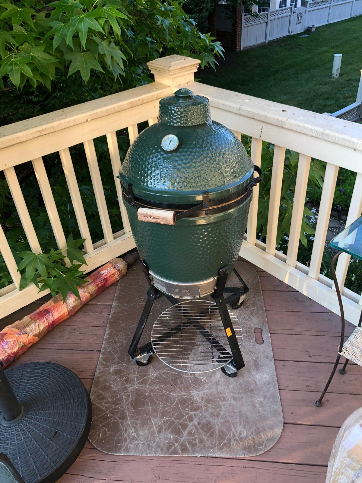 MZ Assembly Smoker grill assembly (green egg)