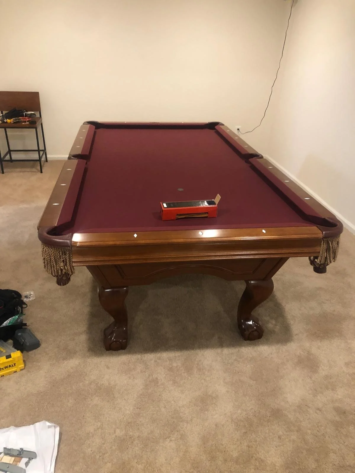 MZ Assembly Pool Table assembly