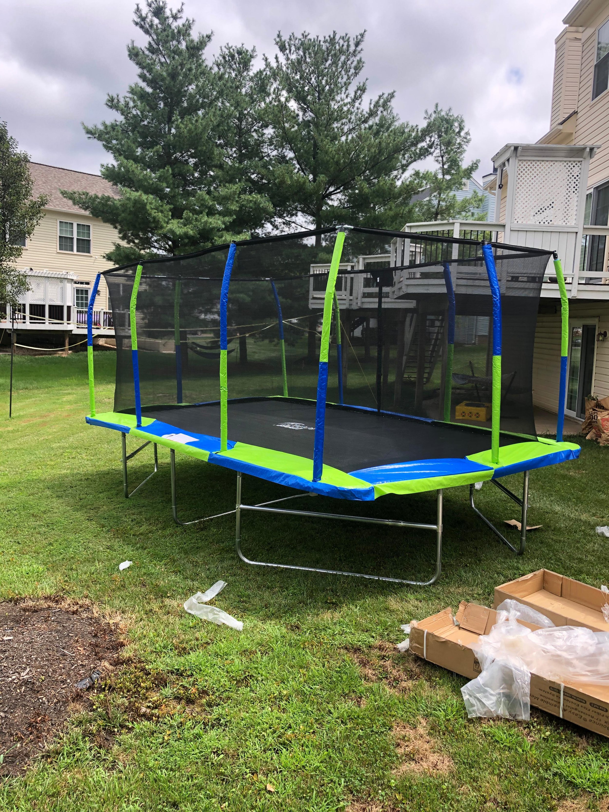 MZ Assembly Trampoline assembly