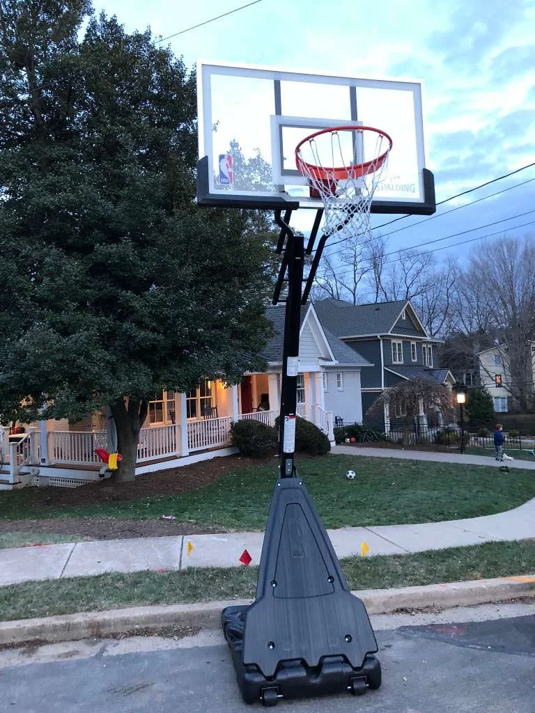 MZ assembly portable basketball hoop assembly