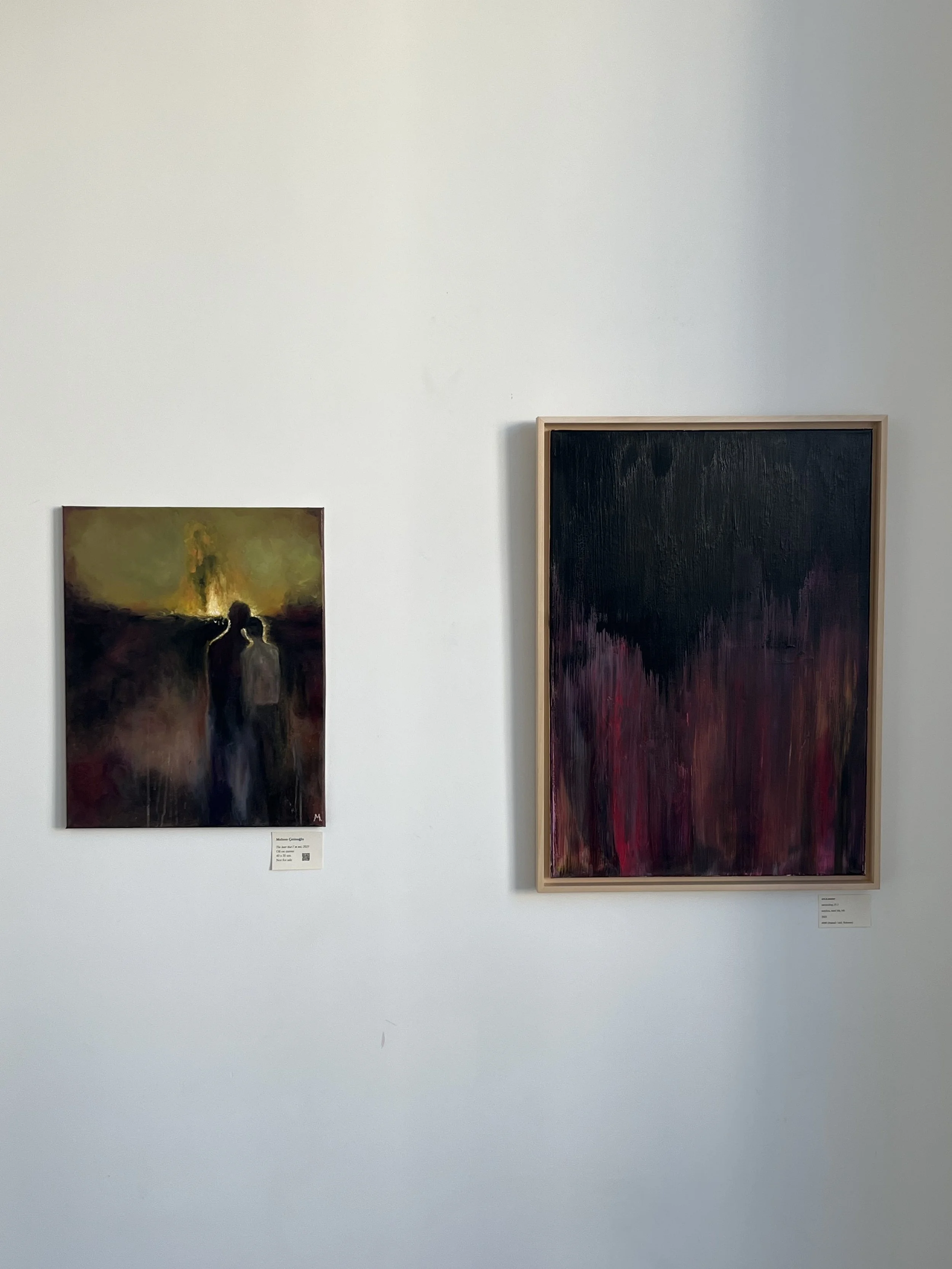 Meltem Cetinoglu "the lover that I'm not" meeting "unraveling 25:2"