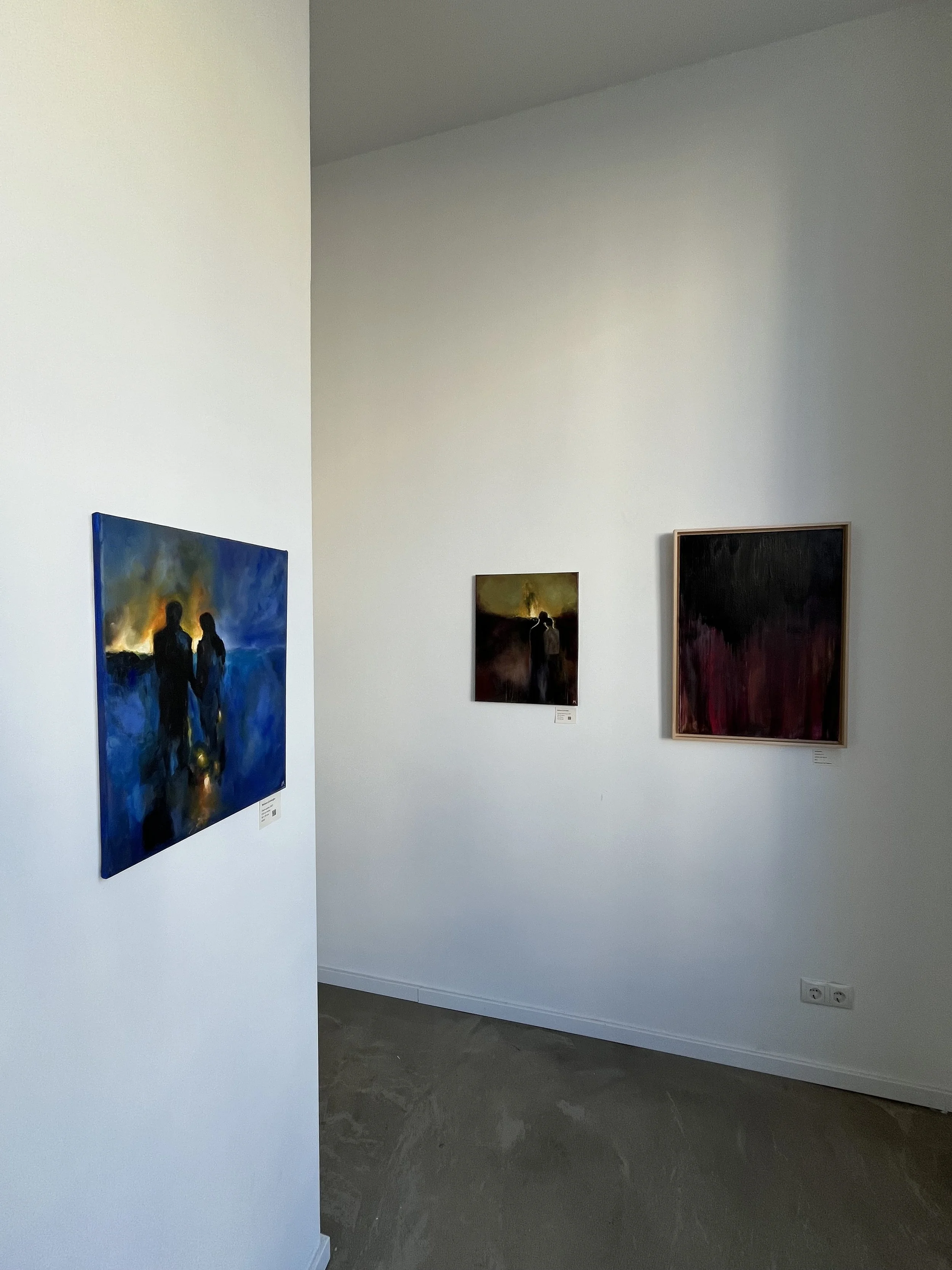 Meltem Cetinoglu "truth carriers" meeting "the lover that I'm not" and "unraveling 25:2"