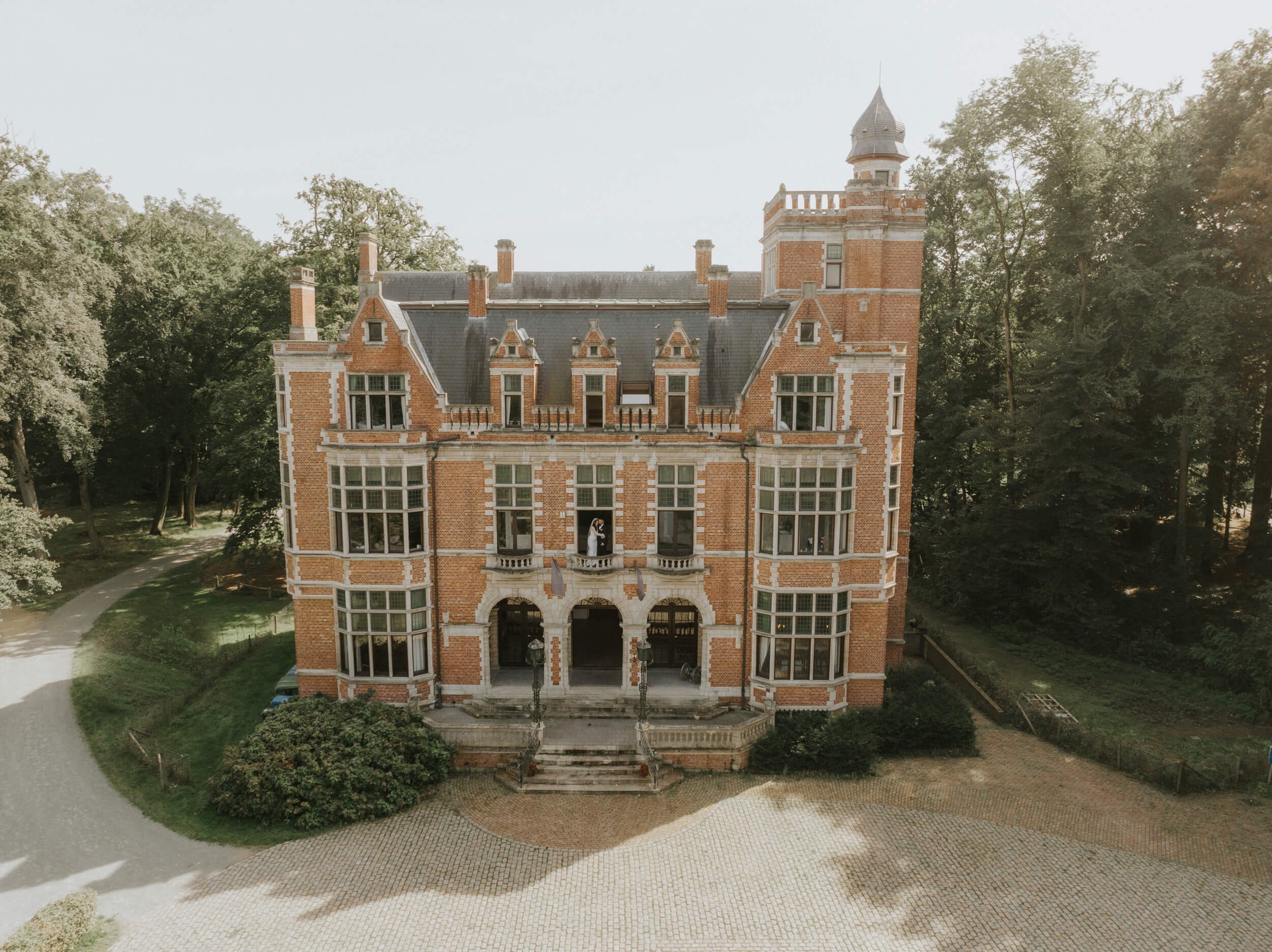 Trouwreportage in een Kasteel in Antwerpen