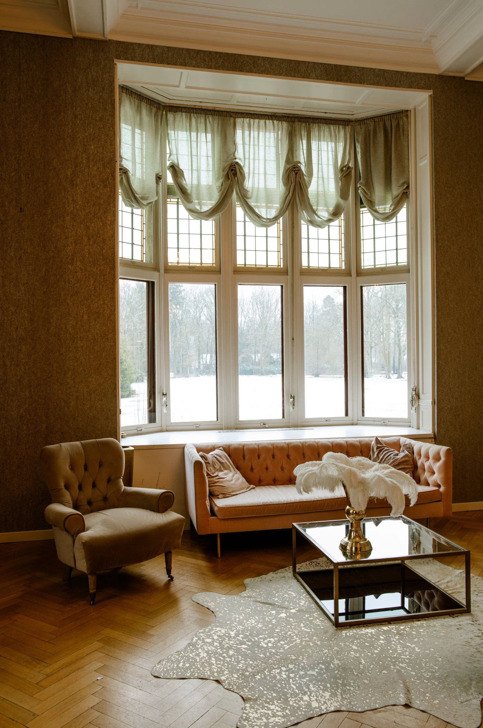 Salon de Vroylande in Kasteel Hallehof bij Antwerpen