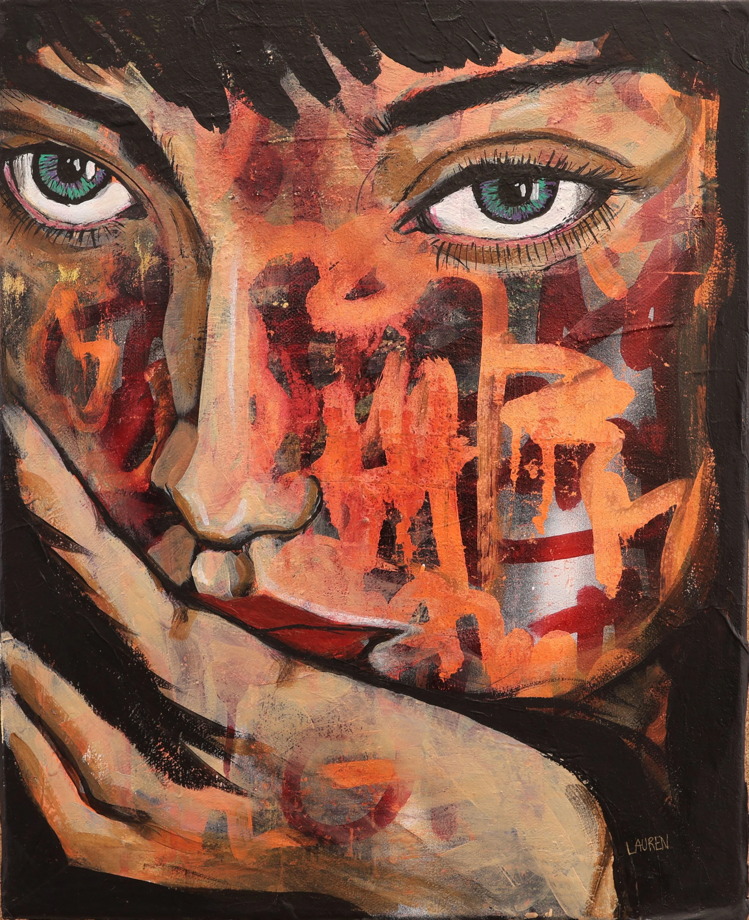 005 Nature v Nurture - Canvas Original