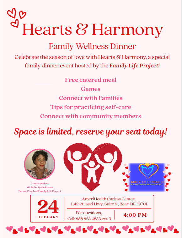 Hearts and Harmony: A Night of Wellness, Connection, and Care for Families