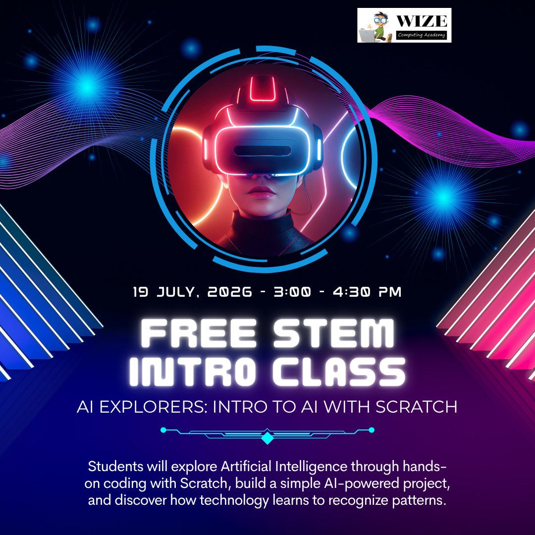 AI Explorers: Intro to AI with Scratch – A FREE Virtual STEM Experience for Young Innovators