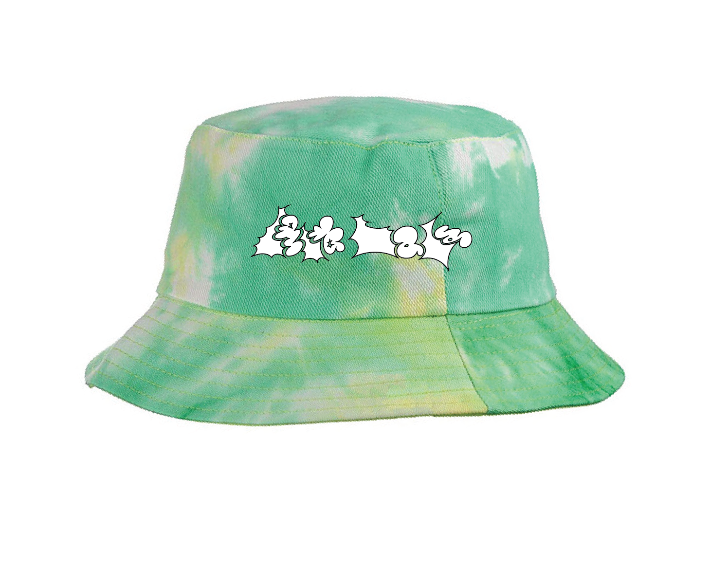 Tie-Dye Bucket Hat (Green)