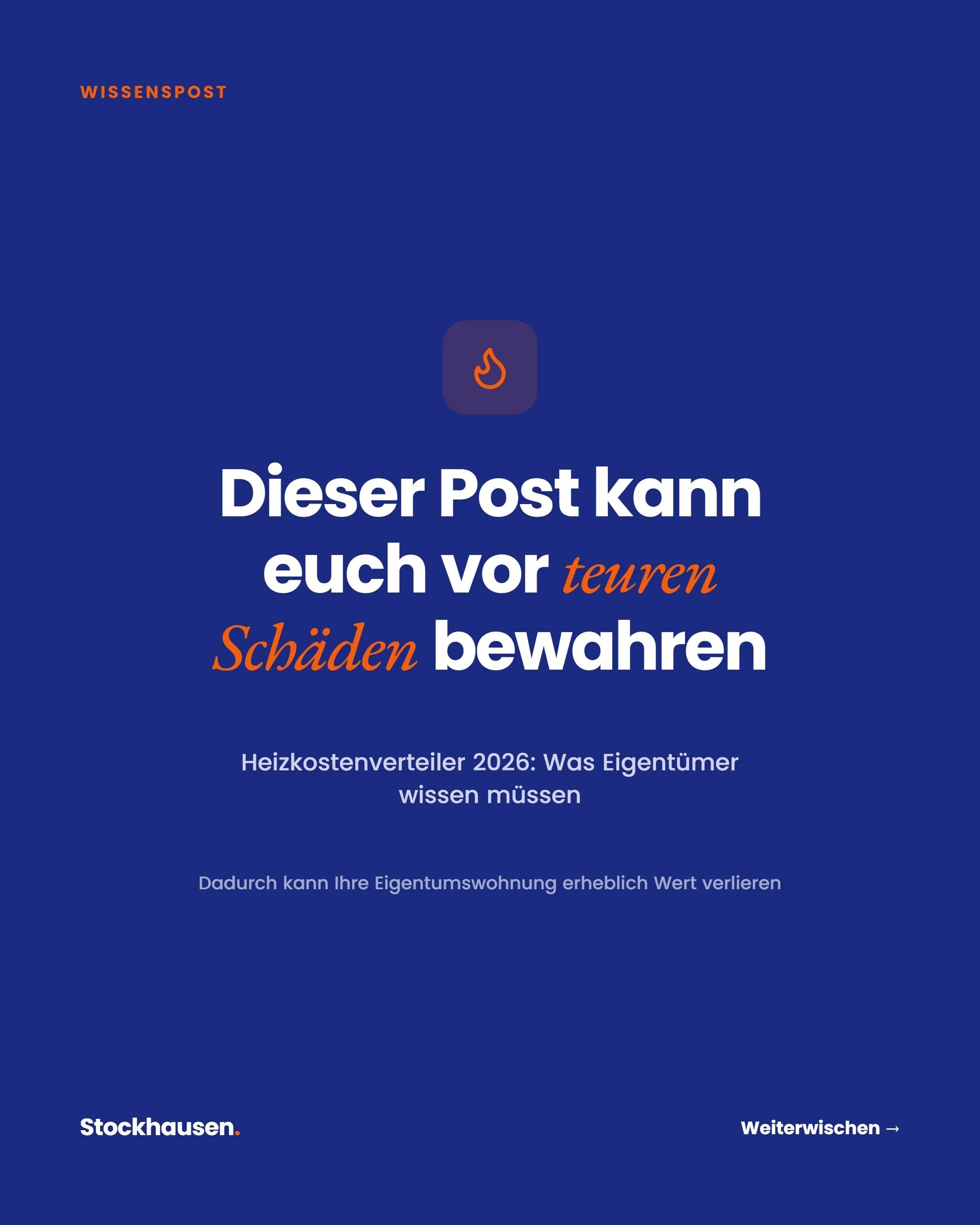 Heizkostenverteiler ohne Fernablesbarkeit? Ab 31.12.2026 wird's eng.
Auch wenn es kein super spannendes Thema ist:

Die Heizkostenverordnung schreibt vor: Alle Bestandsger&auml;te m&uuml;ssen bis Ende 2026 auf Fernablesung umger&uuml;stet oder ersetz