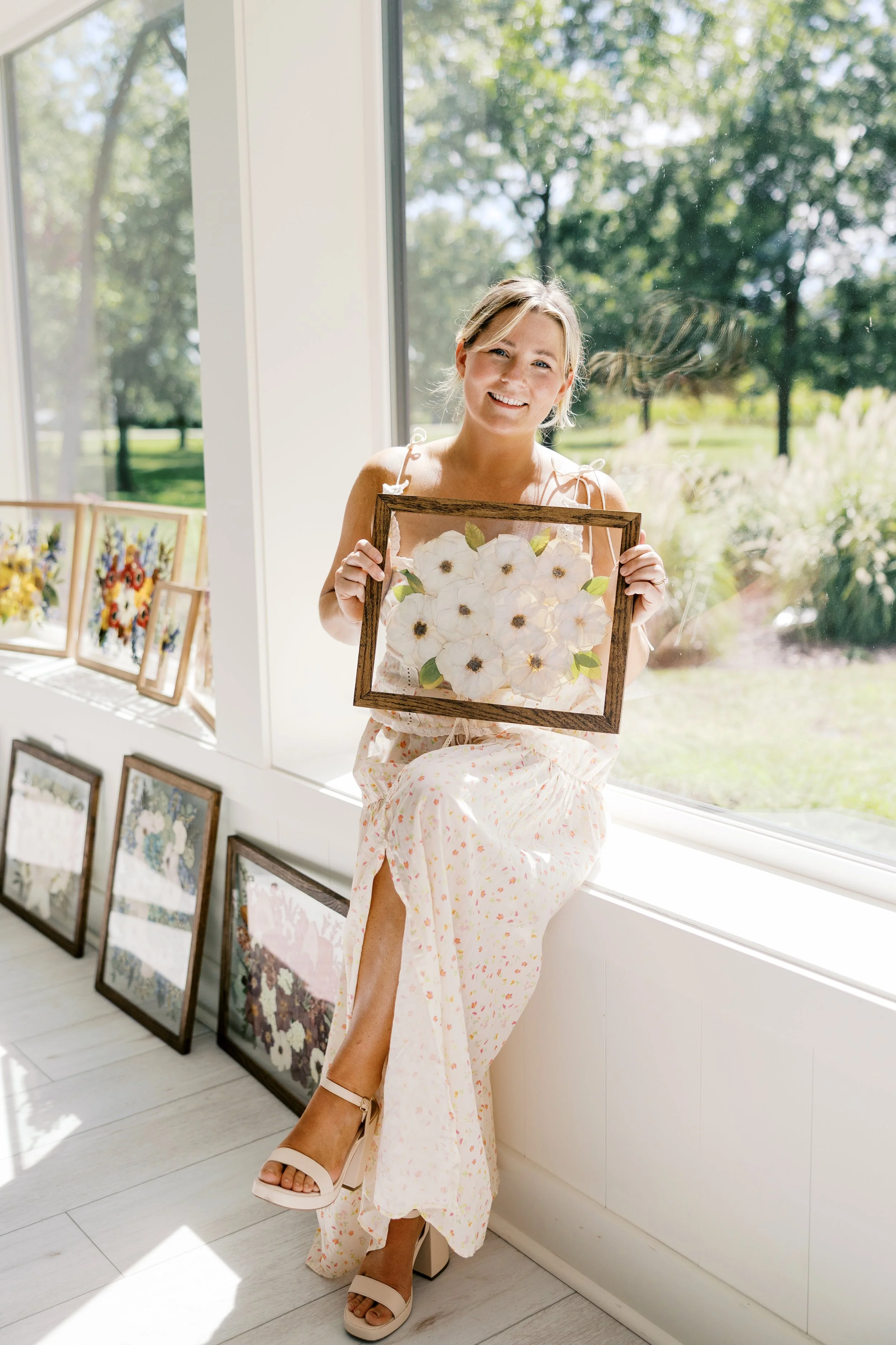 11x14 oak frame with espresso stain