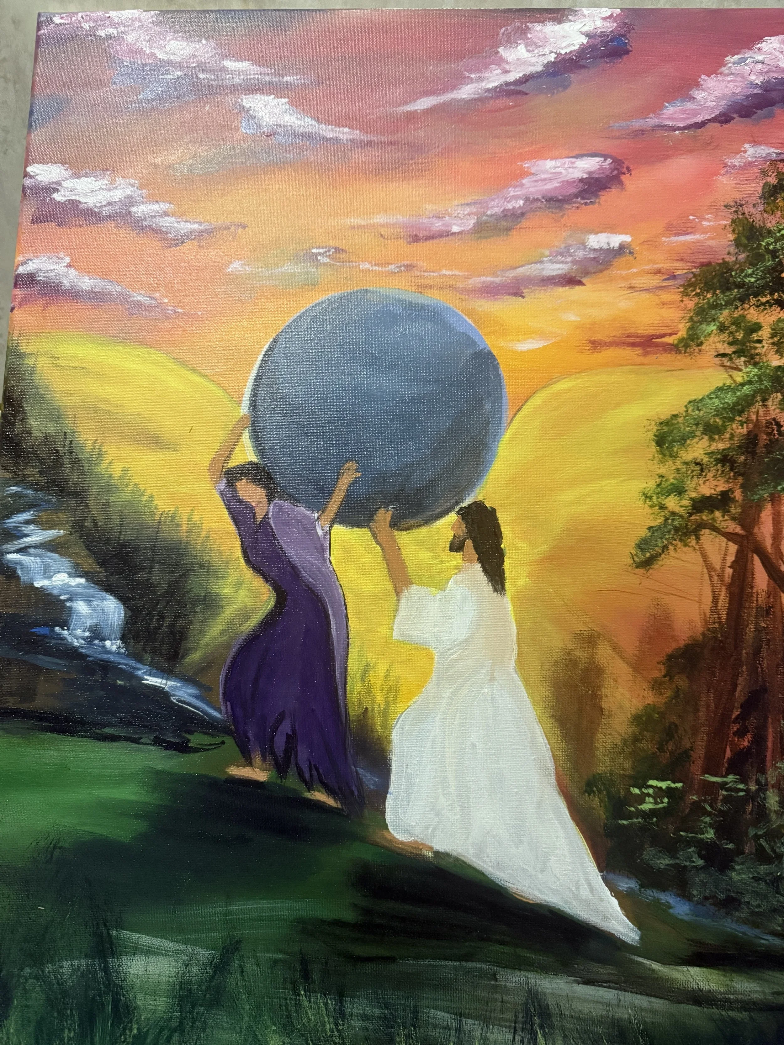 The Weight of the World.  Print