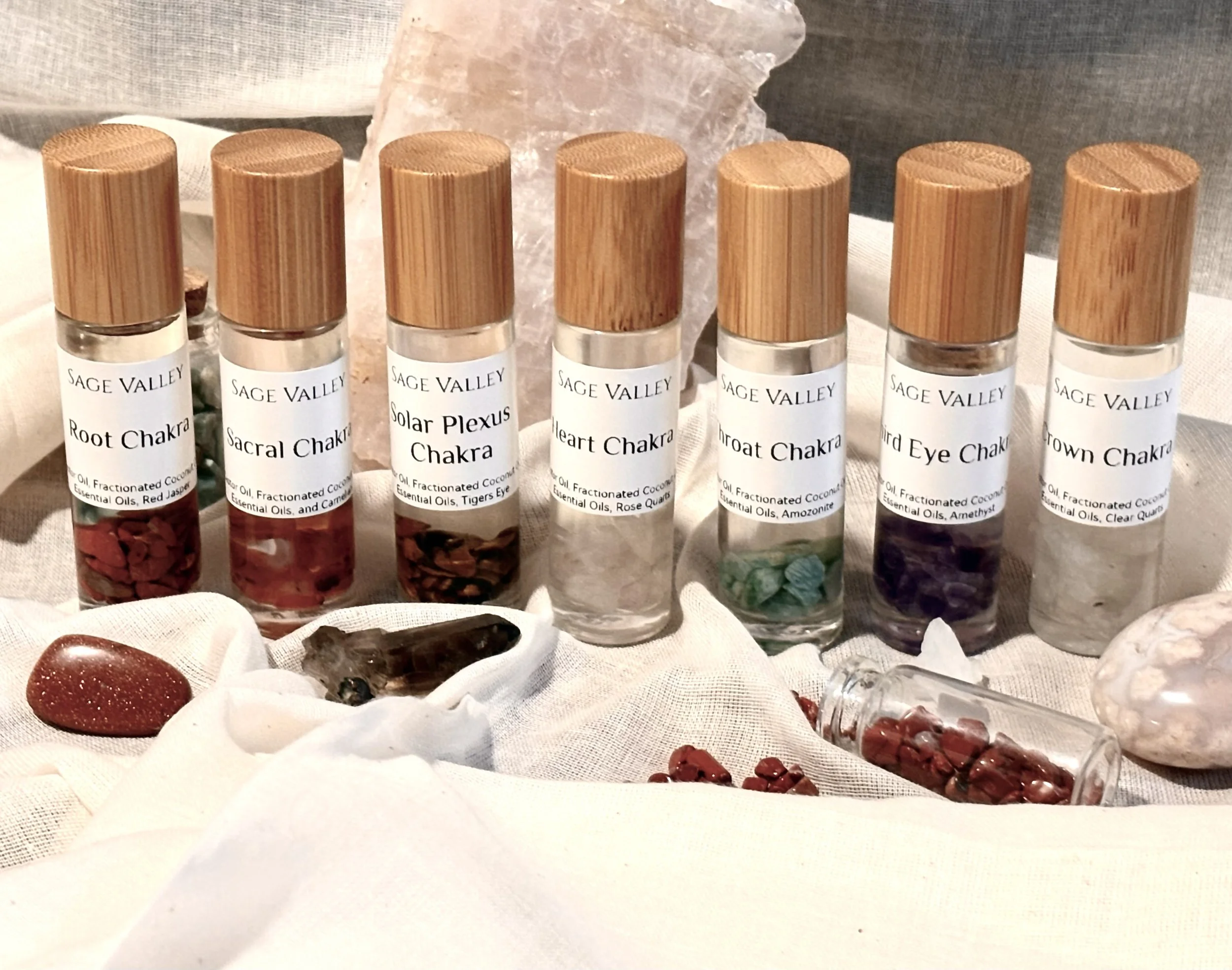 Chakra Focused Essential Oil Rollers
