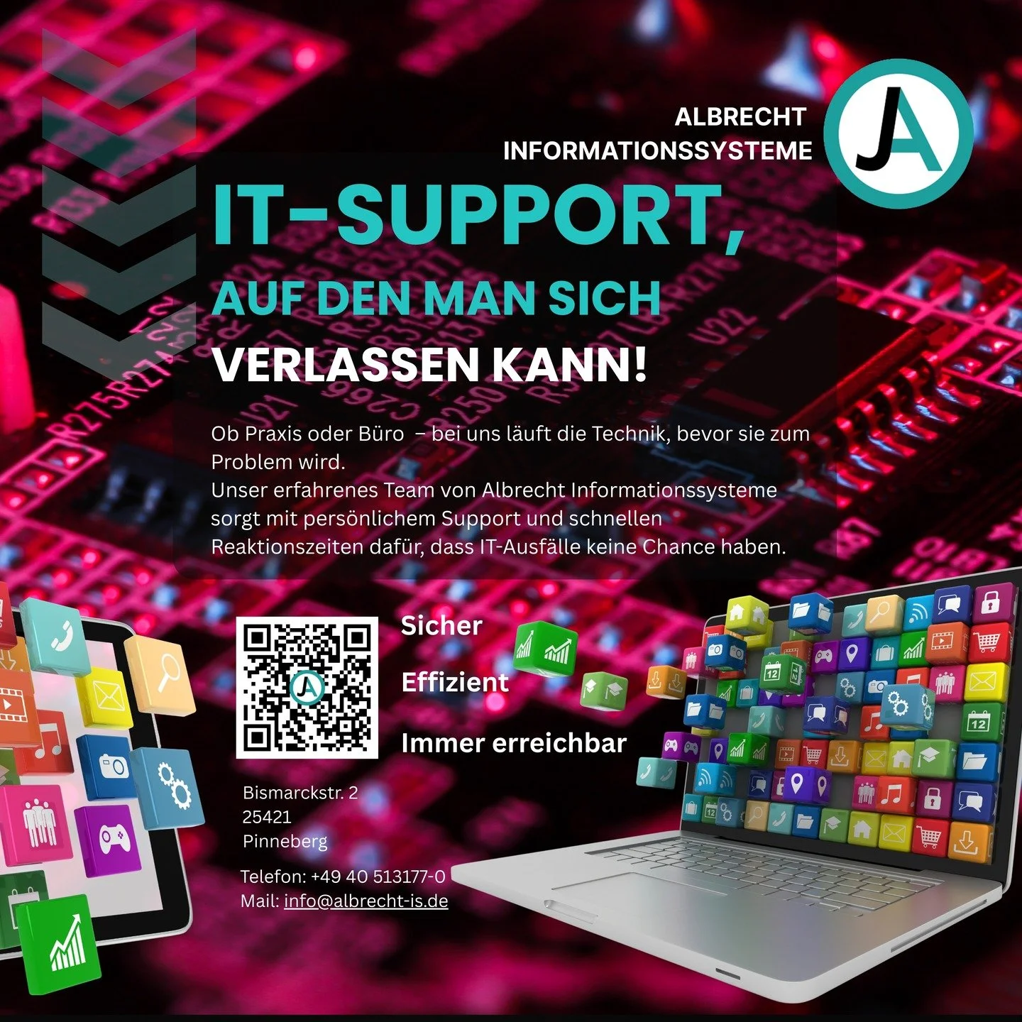 #ITSupport #Gesundheitswesen #AlbrechtInformationssysteme #Digitalisierung #PraxisIT #KrankenhausIT #Pinneberg
#CyberSecurity
#ITSicherheit
#ITSecurity
#Netzwerksicherheit
#Firewall
#ITProtection
#ITSecuritySolutions
#SichereIT
#ITRisikenMinimieren
#