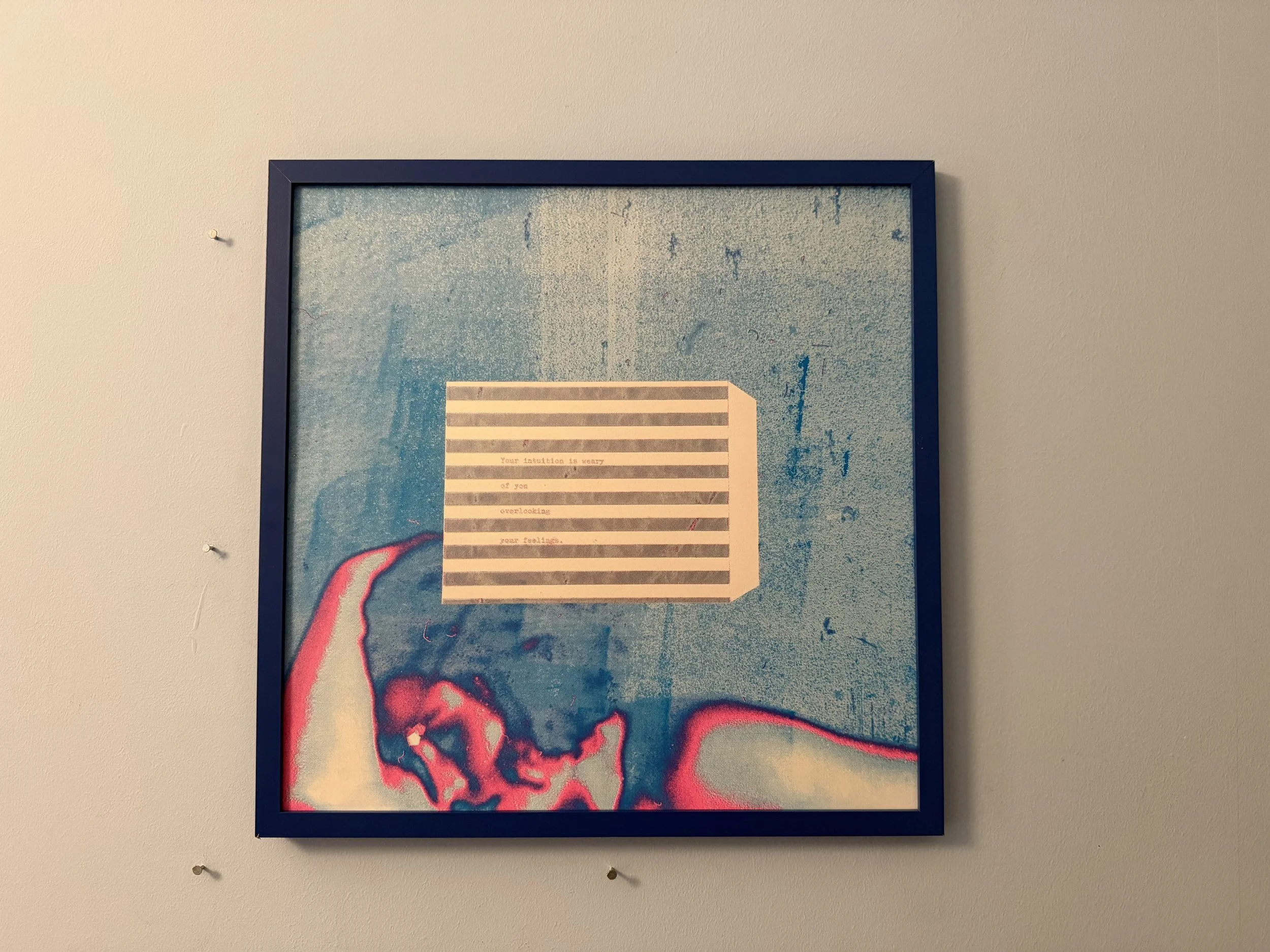 Intuition - 40x40cm Screenprint