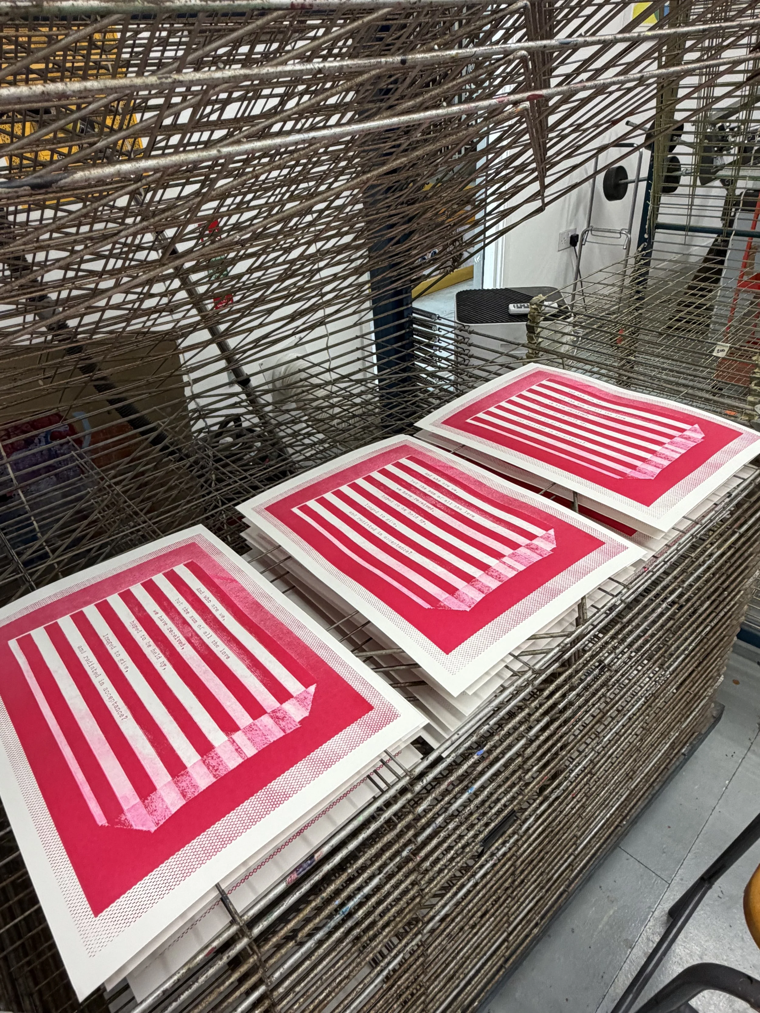 We - A3 Screenprint