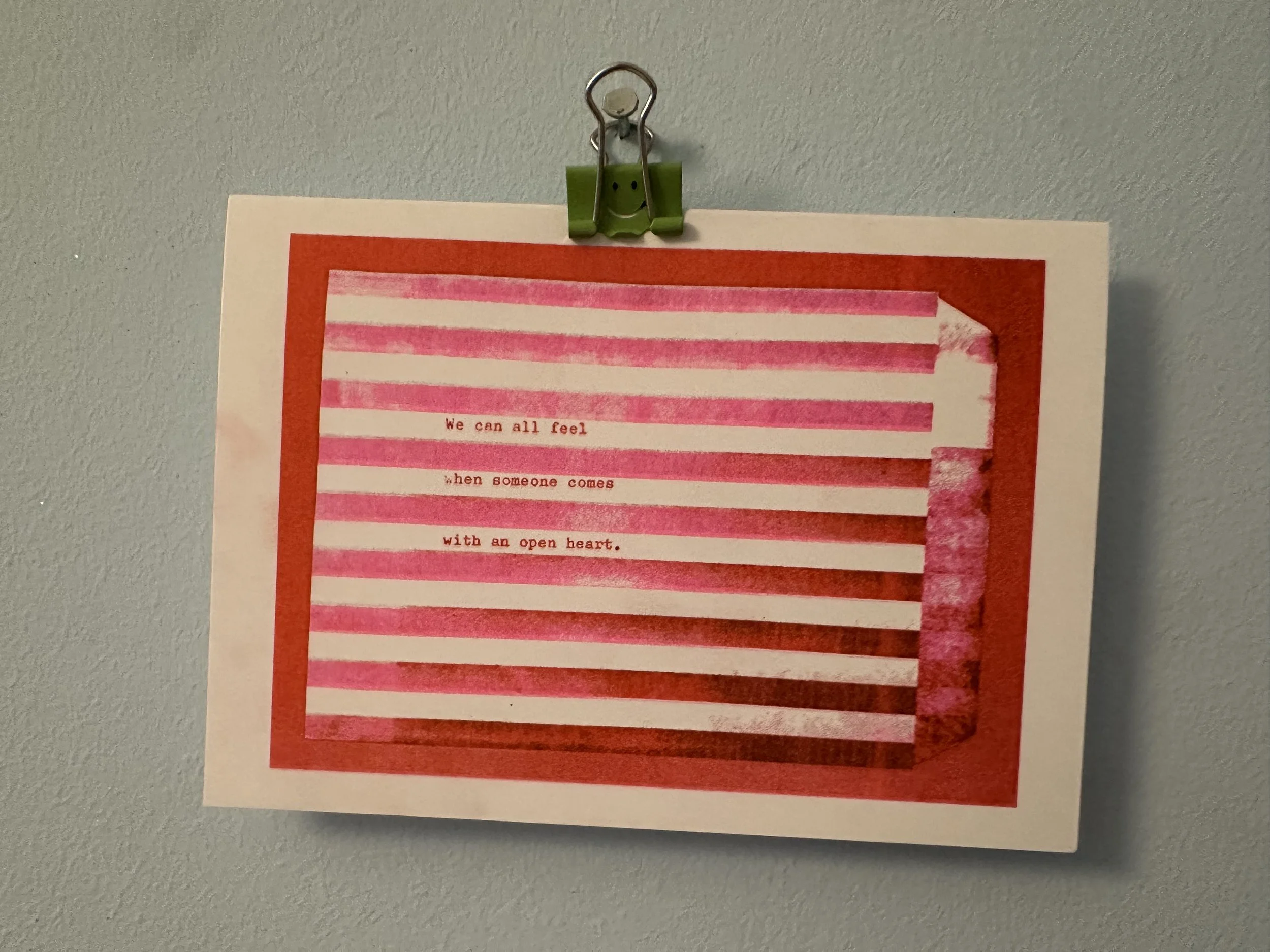 Vulnerable - A6 Greetings Card