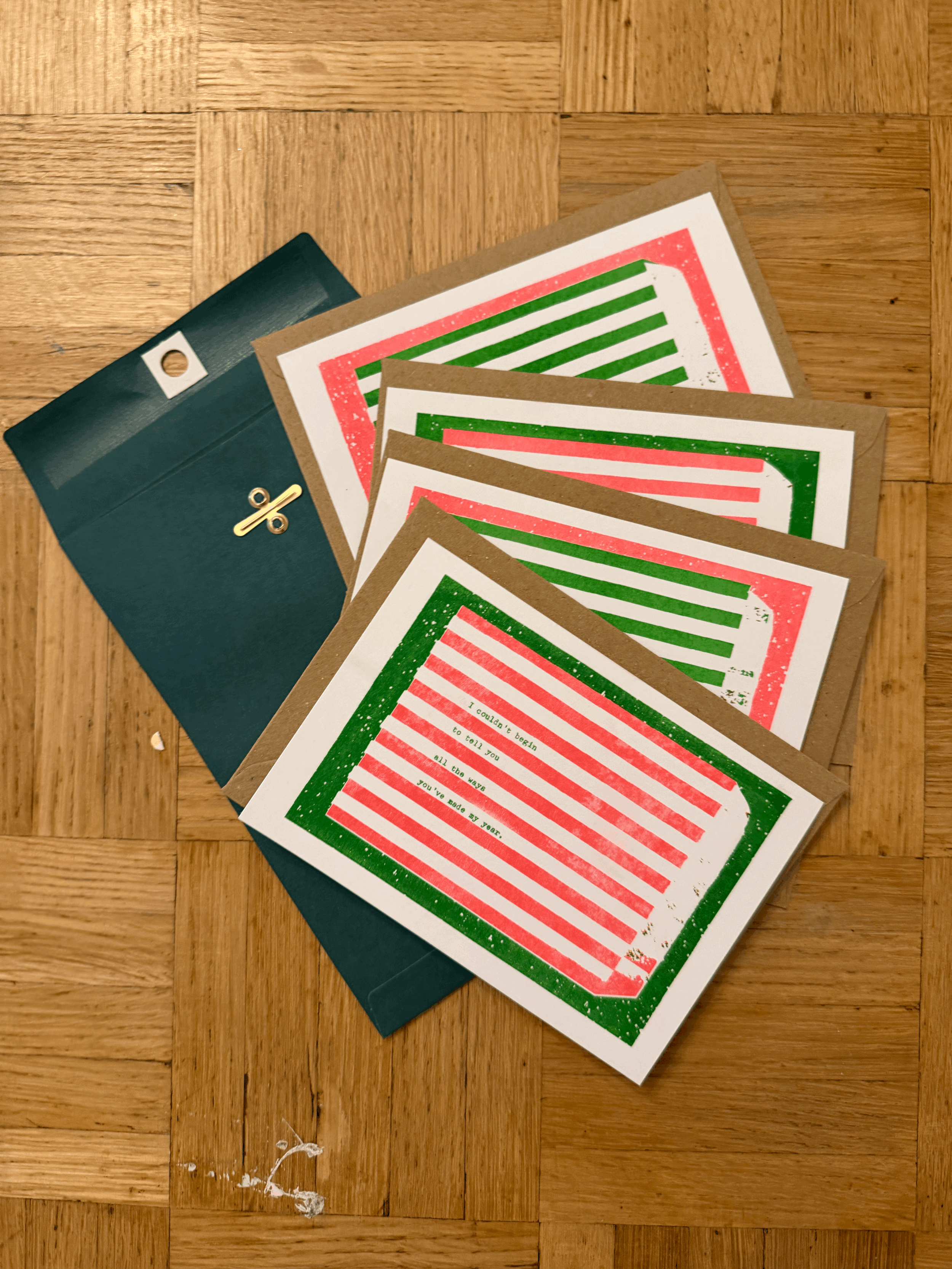 Pack of 4 Christmas Cards