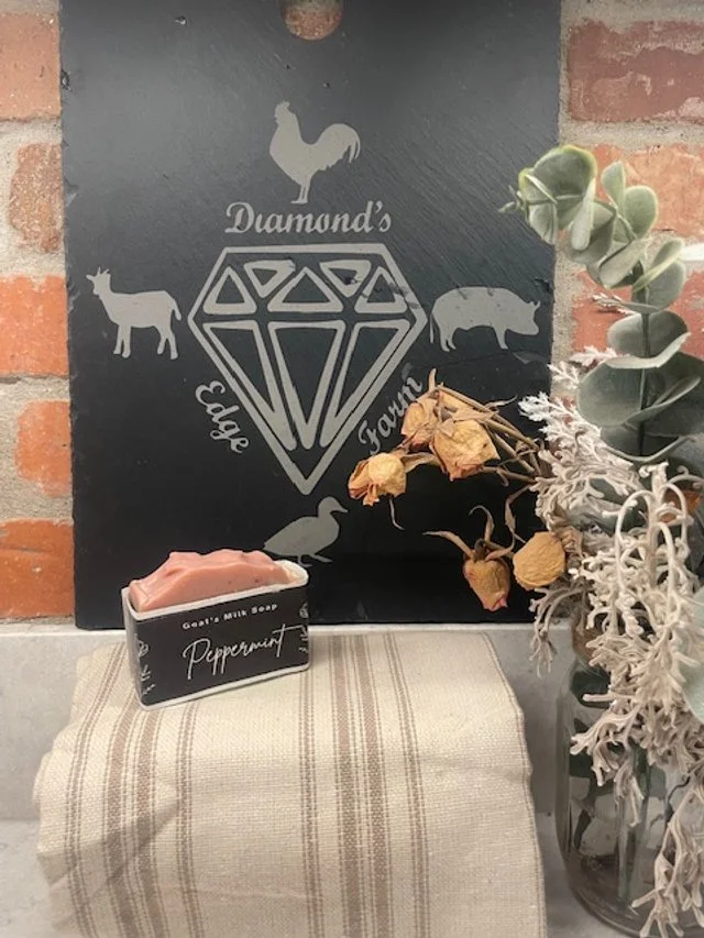 Peppermint Goat's Milk Soap Bar