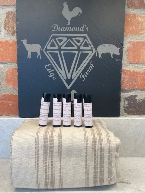 Goat Tallow Lip Balm: Sweet Orange