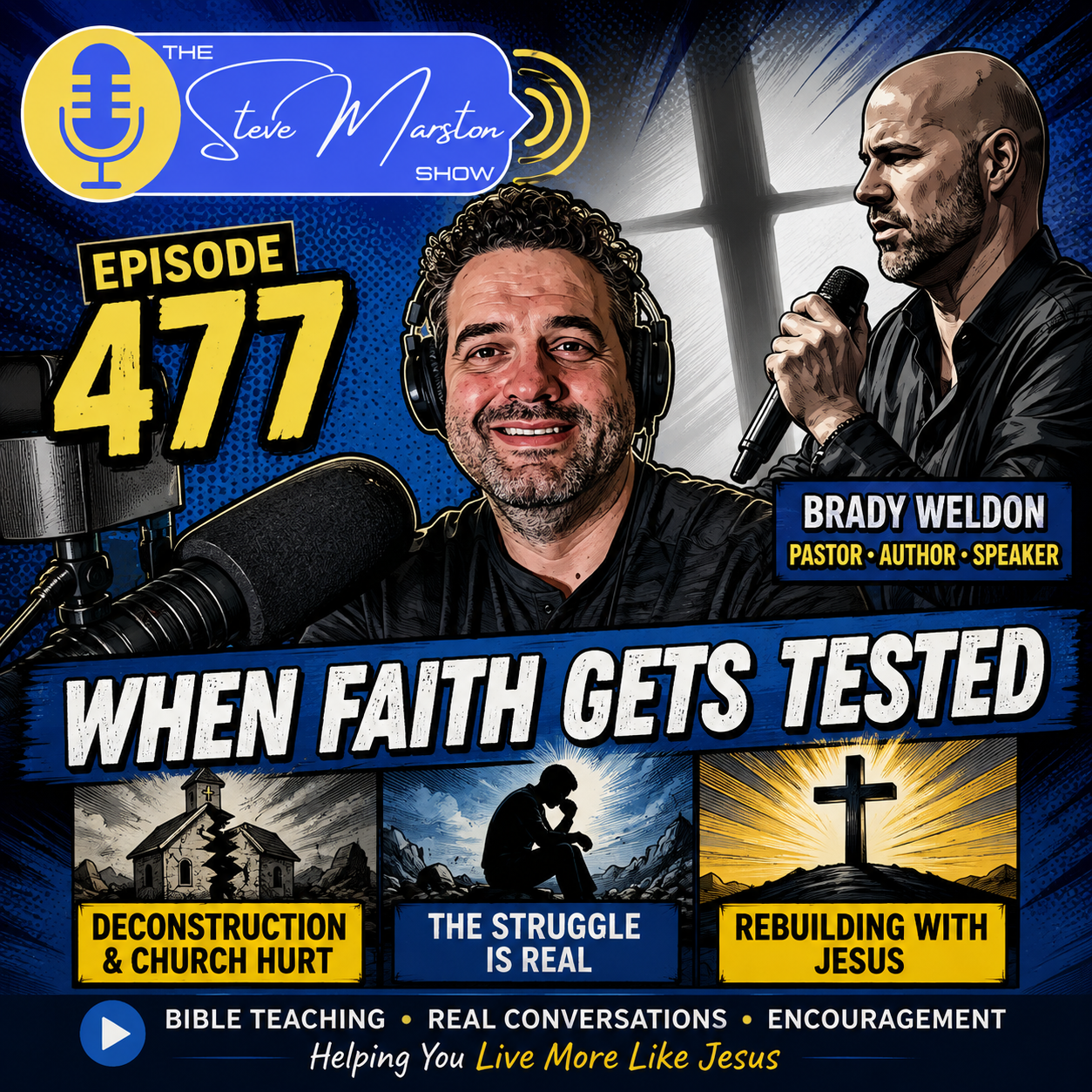 When Faith Gets Tested: Deconstruction, Church Hurt &amp; Rebuilding with Jesus