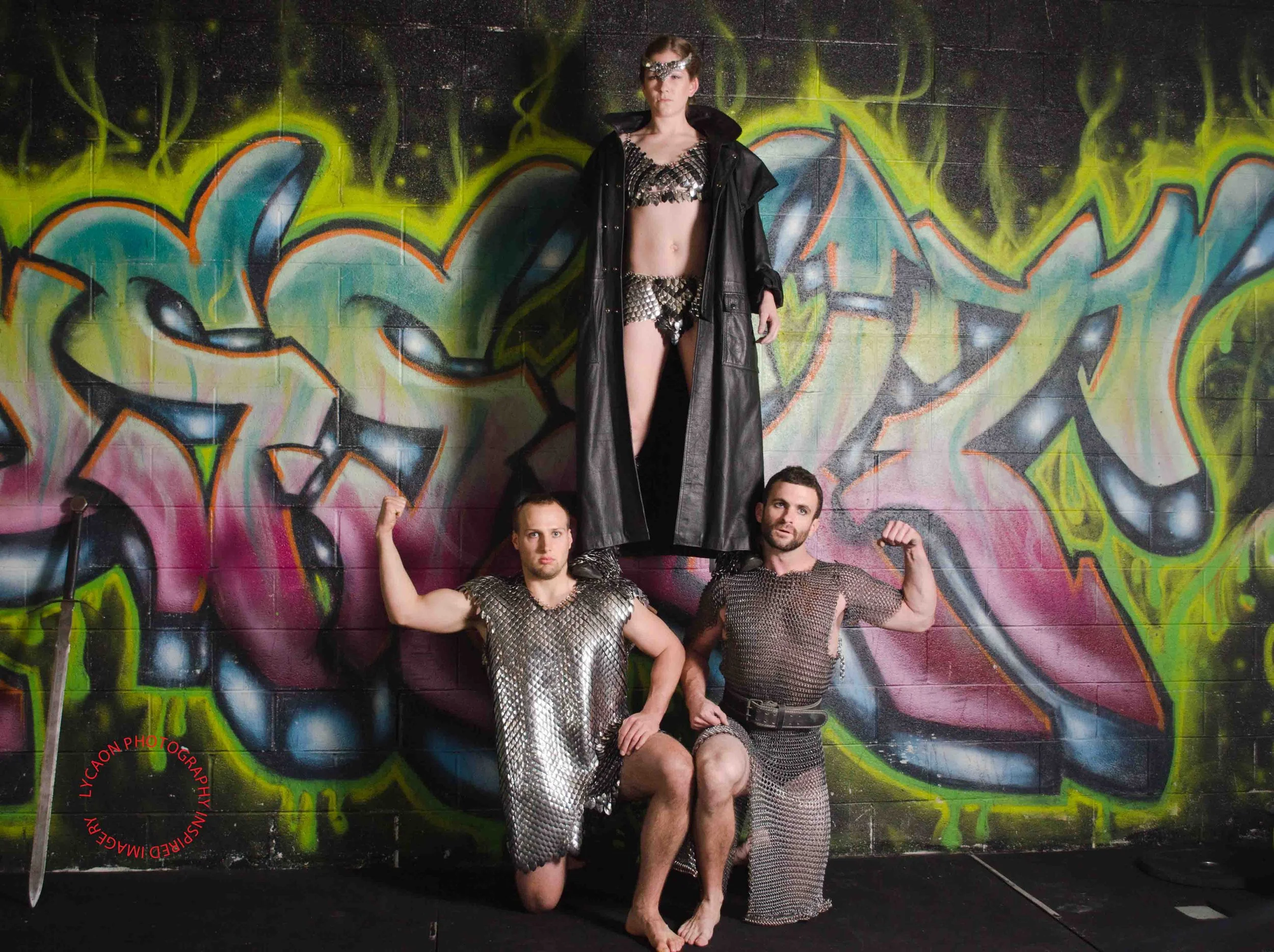 44
Models Mitch M. Zach S. 
Outfit The Armorer
