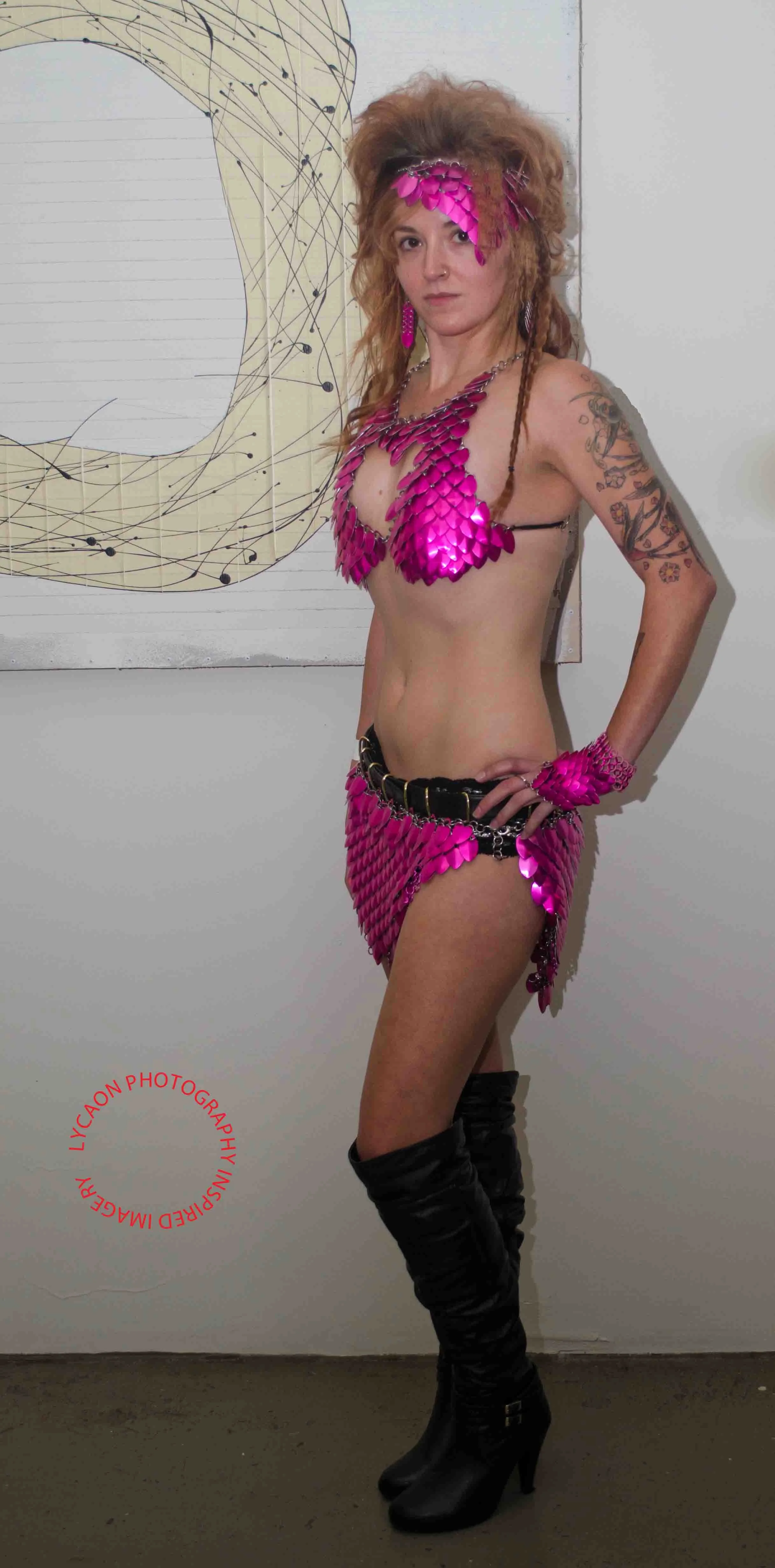 1 Something Wicked Comes 10-25-13
Model Valerie K.
Outfit The Armorer 
Hair/makeup Jennifer Sullivan