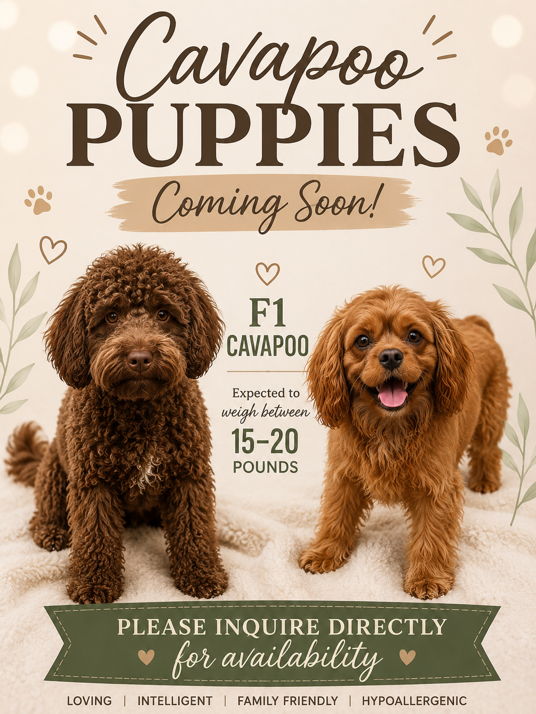 cavapoo puppies for sale Connecticut dog breeder near me  f1b cavapoo puppies new litters 