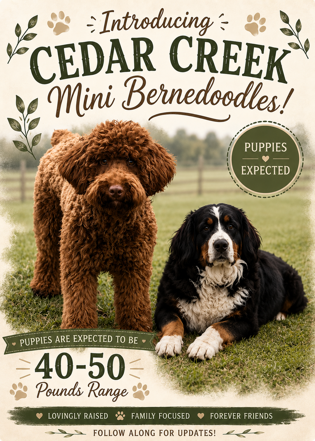 cavapoo puppies for sale Connecticut dog breeder near me  f1b cavapoo puppies new litters mini bernedoodles 