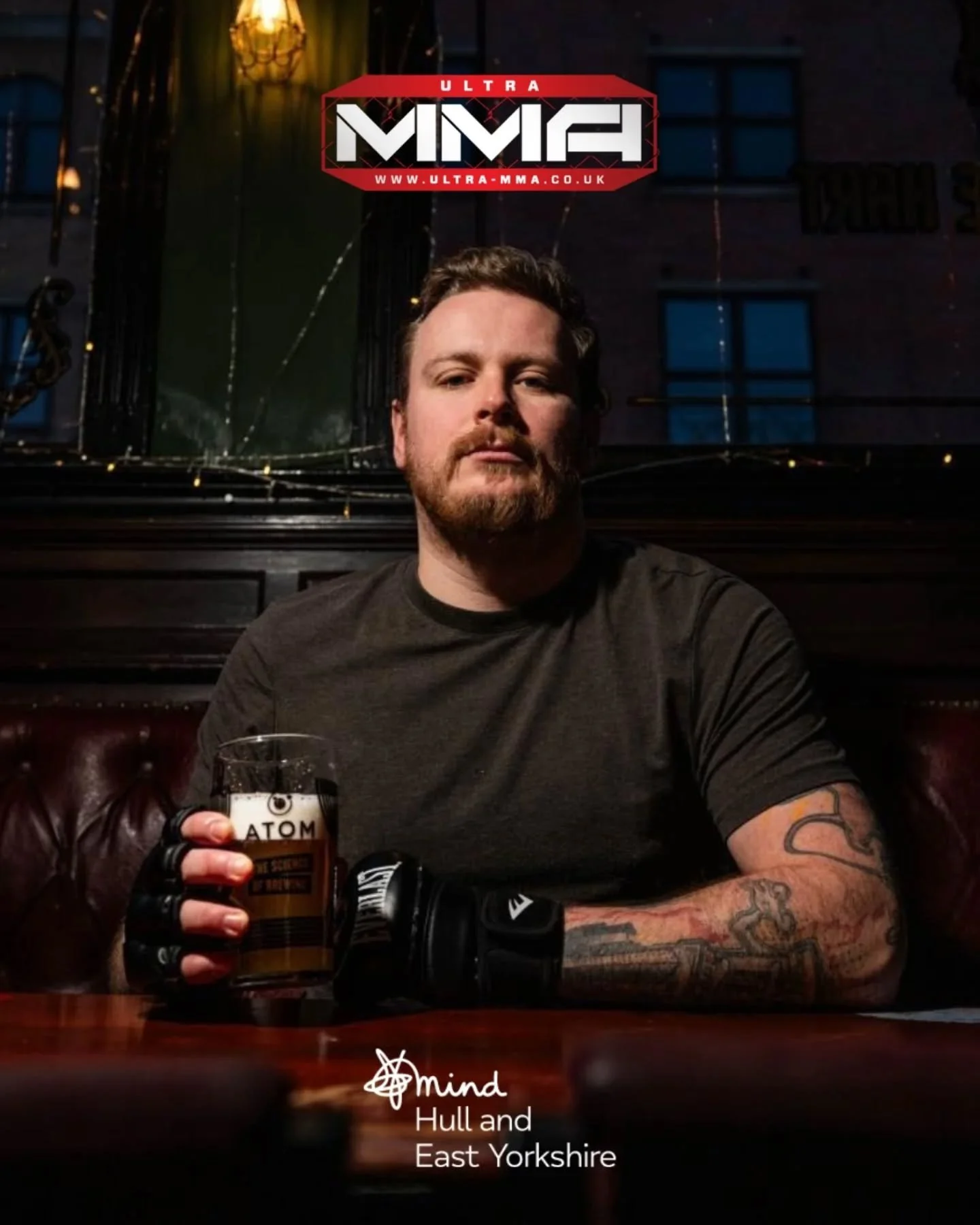 You&rsquo;ve seen him behind the bar but soon you&rsquo;ll see him in the ring 🥊 our Liam is taking part in @ultra_mma massive charity fundrasier after 8 weeks of intense training to fight for local mental health charity, Hull and East Yorkshire Min