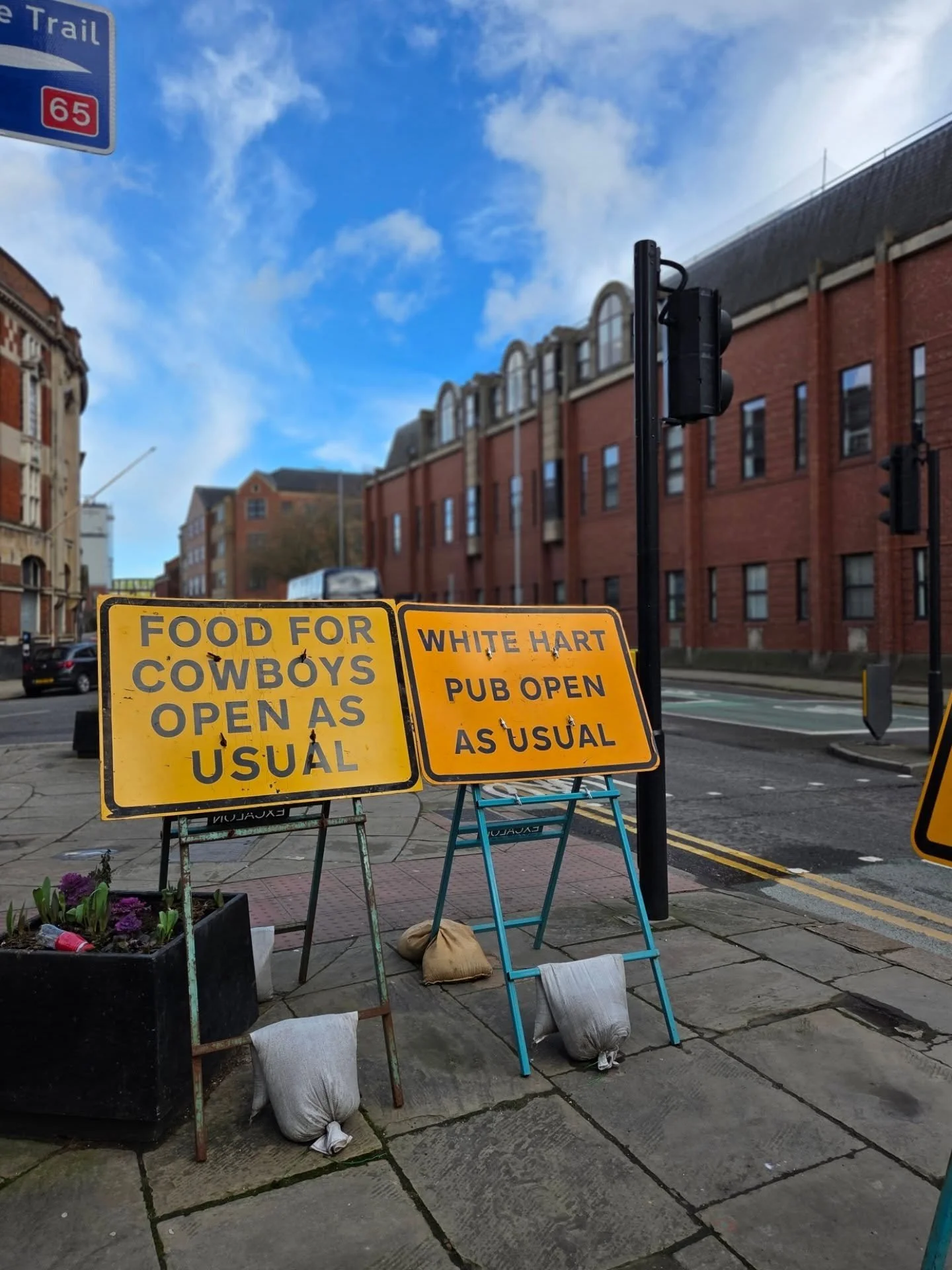 GUESS WHAT // The bus stop's closed (again) but we are in fact STILL OPEN from 4pm-11pm, serving you cask ale and real cider at 10% off all night 🍻