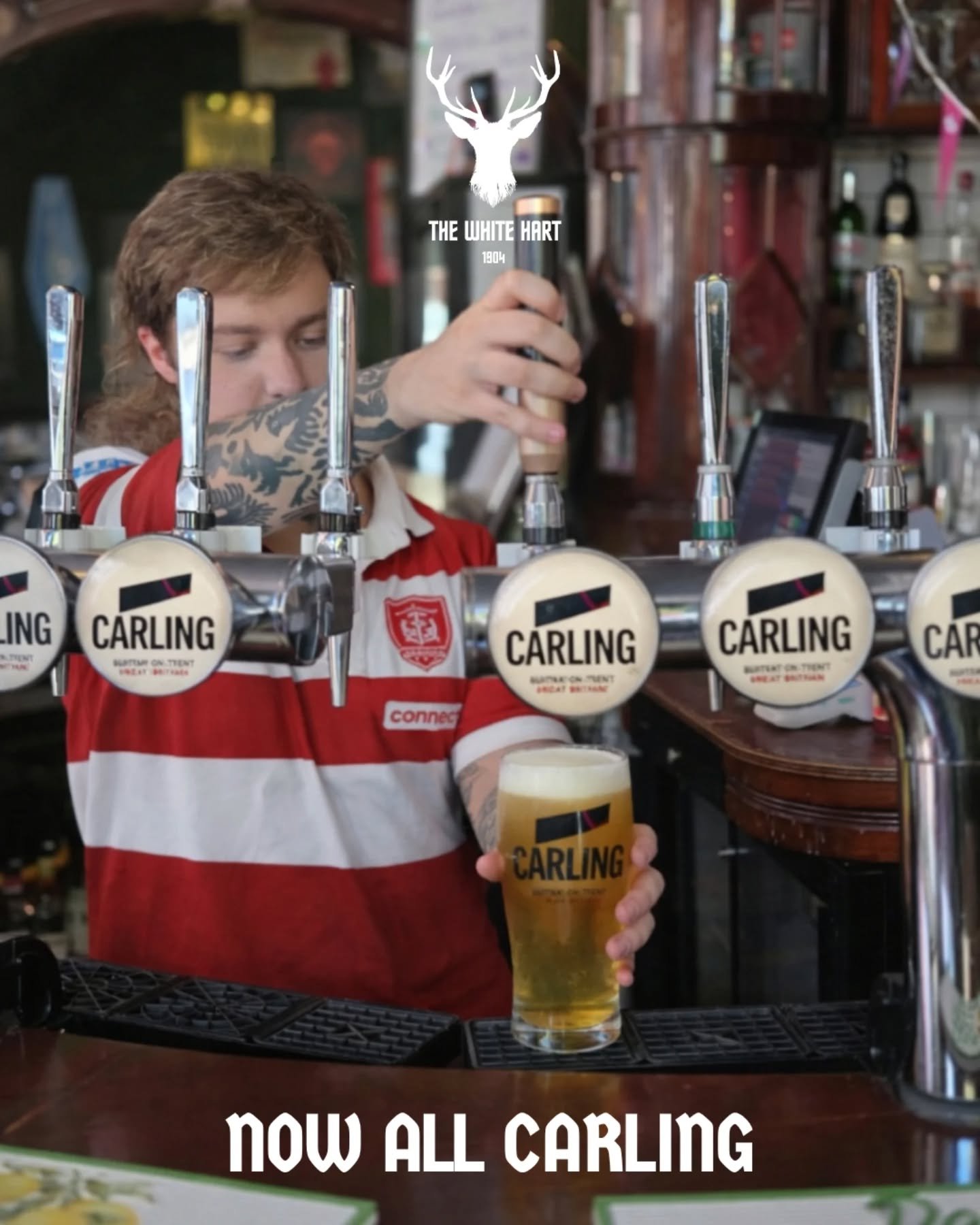 NEW BEER ANNOUNCEMENT 🗣 EVERY DRAUGHT LINE NOW CARLING

You guys know us for our speciality &amp; craft beer, local real ale and cider, but who even drinks that stuff anymore? 

We had a huge range of local and imported drams of the highest quality 