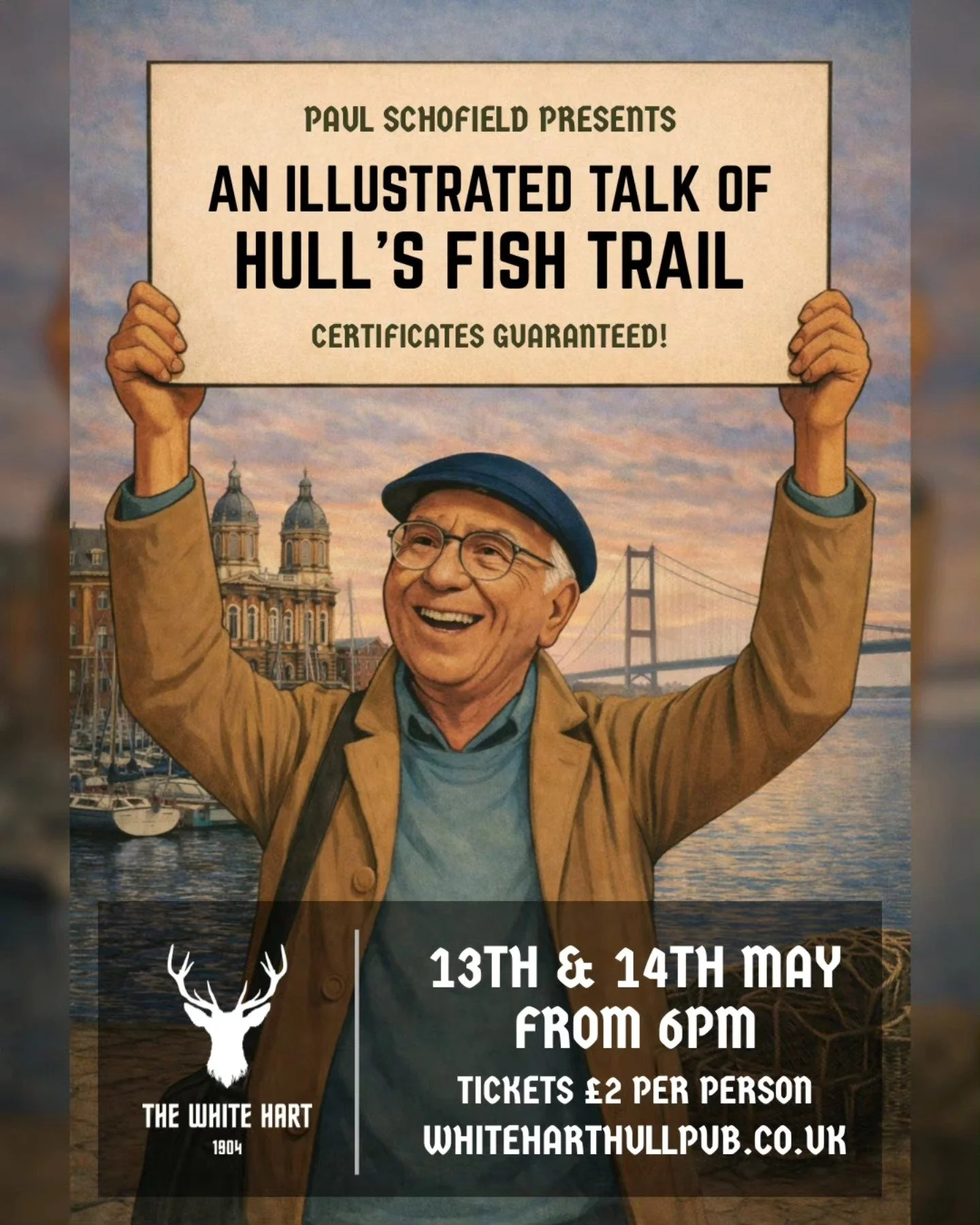 Paul Schofield's "An Illustrated Talk of Hull's Fish Trail" NIGHT 2