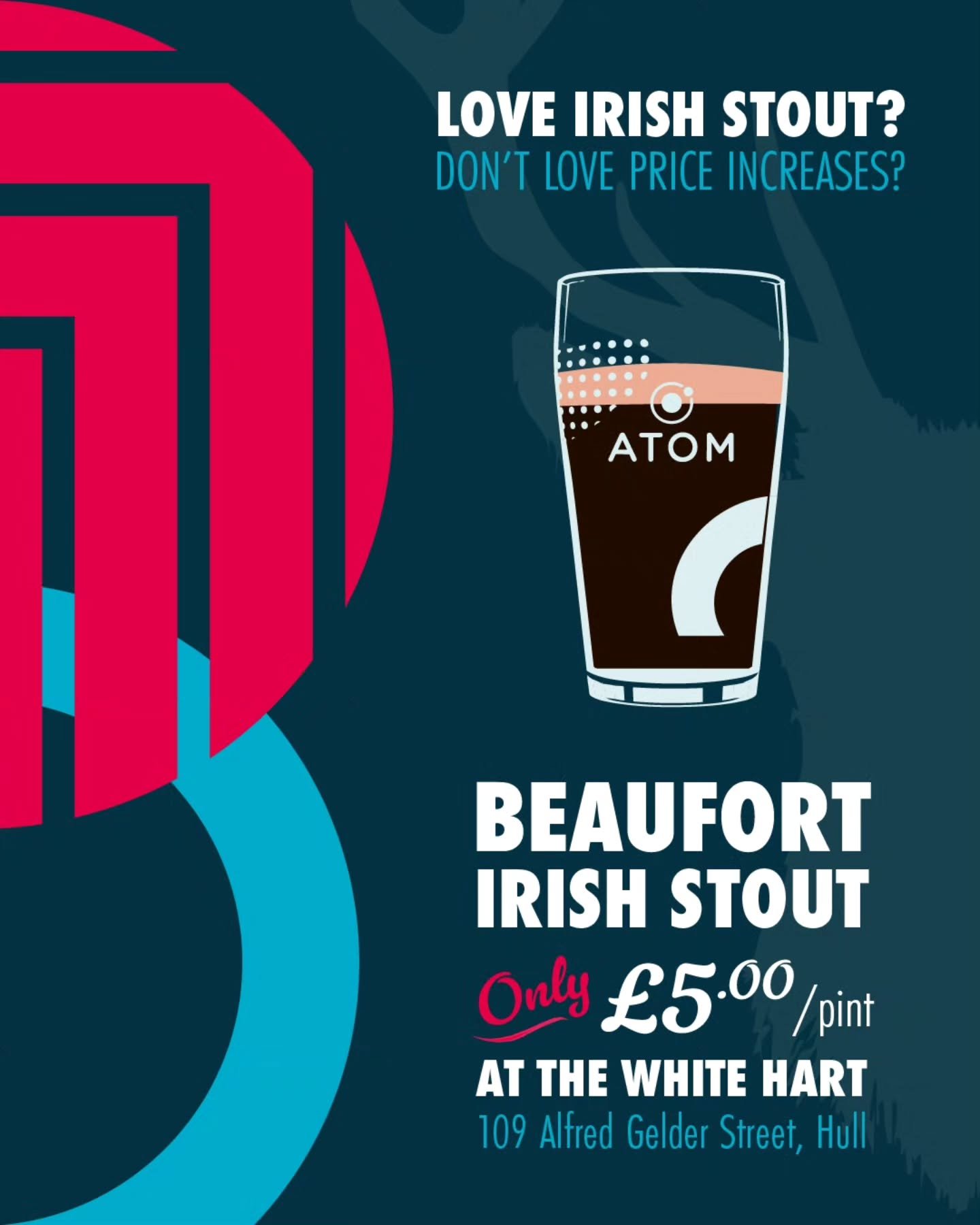 WE&rsquo;VE GOT A NEW STOUT ON THE BAR&hellip;

We&rsquo;ve brought in Beaufort, a brand new to us stout brewed in Hull @atombeers and it&rsquo;s an absolute belter.

Smooth, rich, easy drinking and only a fiver a pint &hellip; everything you want!

