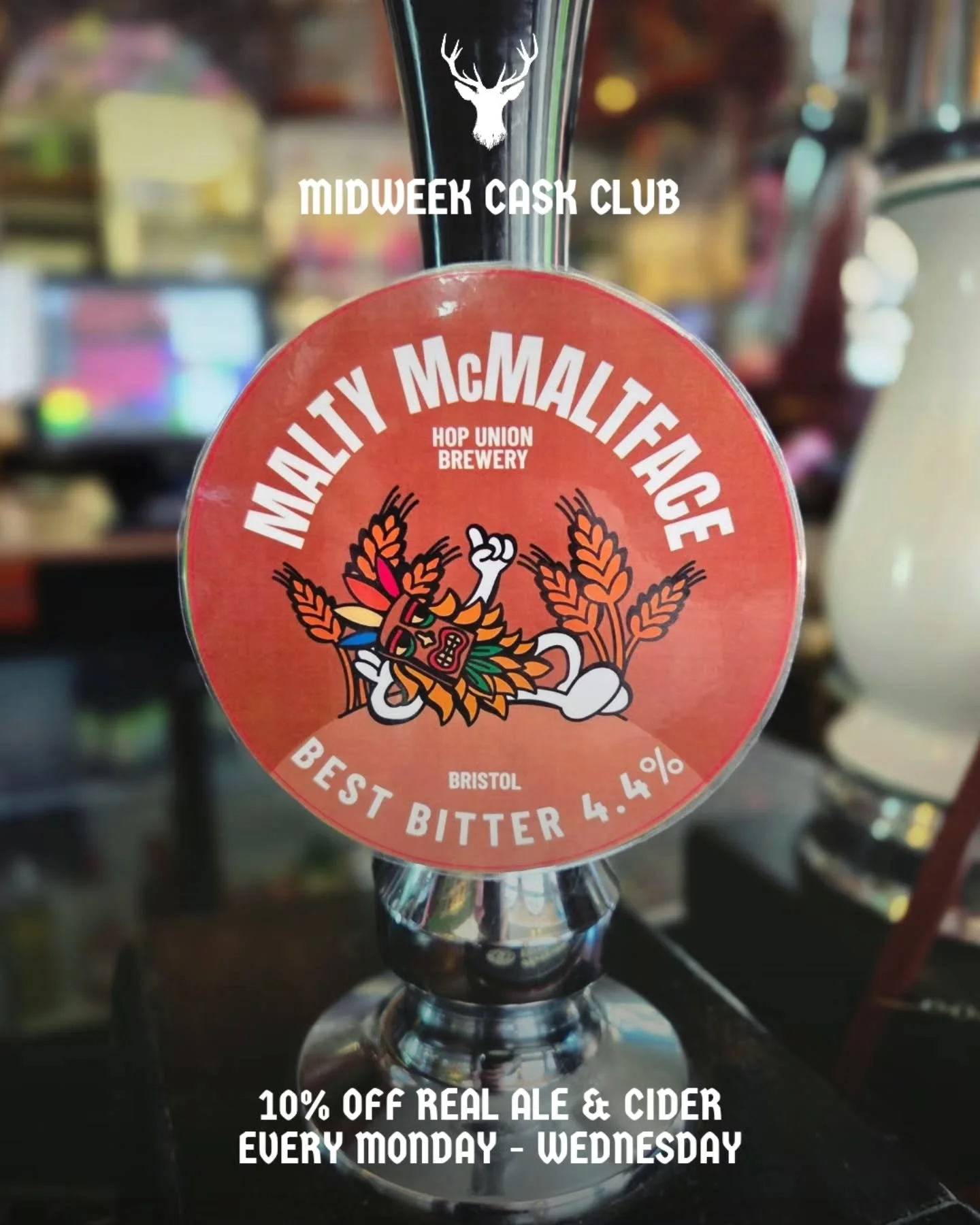 TODAY 12PM-8PM // 10% OFF ALL REAL ALE &amp; CIDER TODAY TILL WEDNESDAY