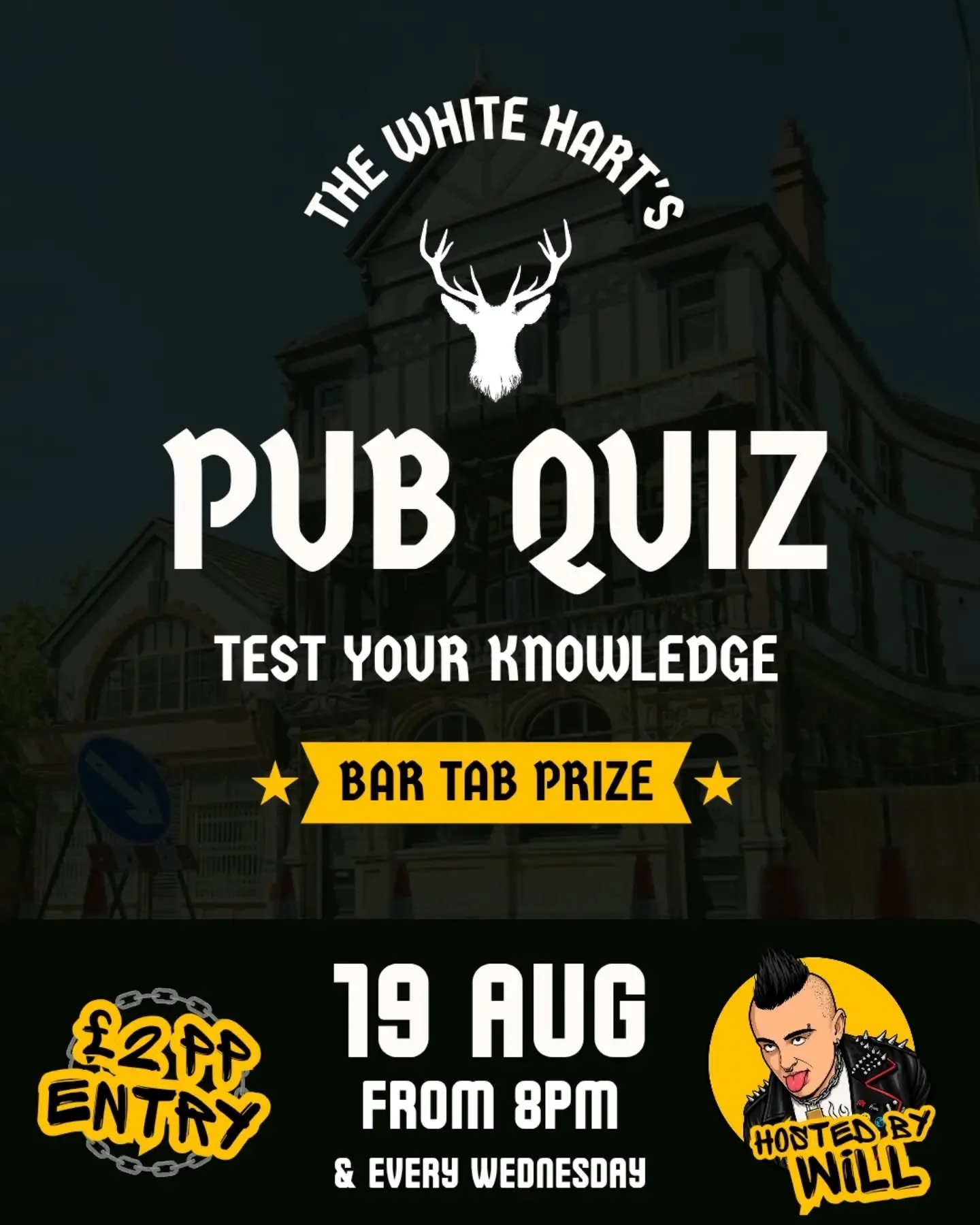 TONIGHT! Best of luck to everyone booked in - DM us if you'd like to grab a table (last few left!)