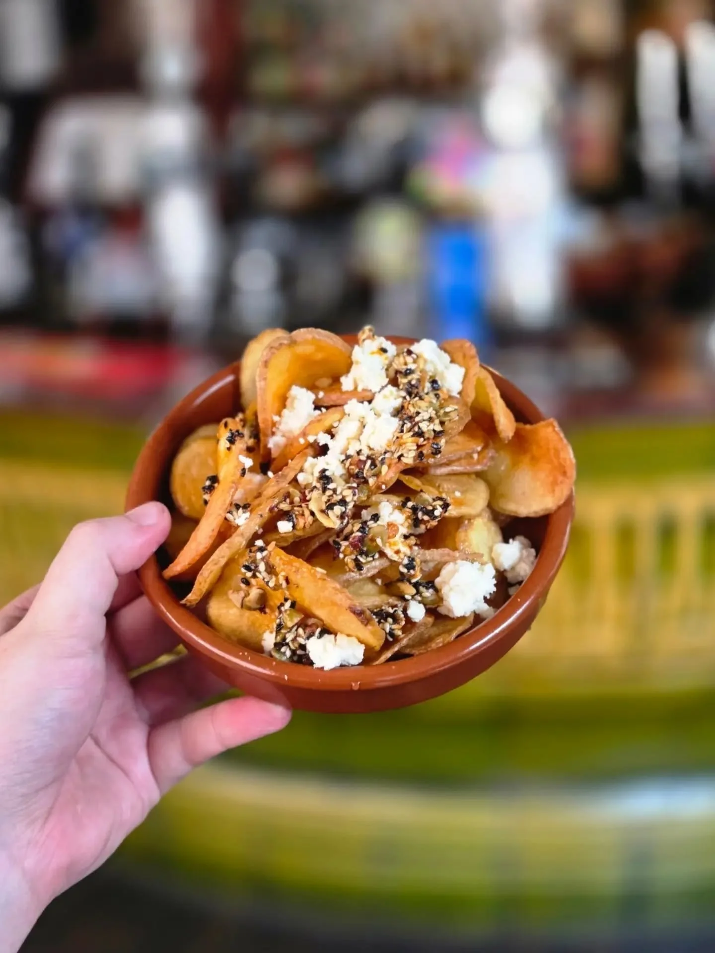 NEW ON THE MENU FROM @food_for_cowboys - Patatas Fritas: Crispy brined potatoes with their own house made cheese, smoked salt and salsa macha - More than moreish and the perfect snack while you're having a drink with us

OPEN TODAY 12-7PM (CLOSED FOR