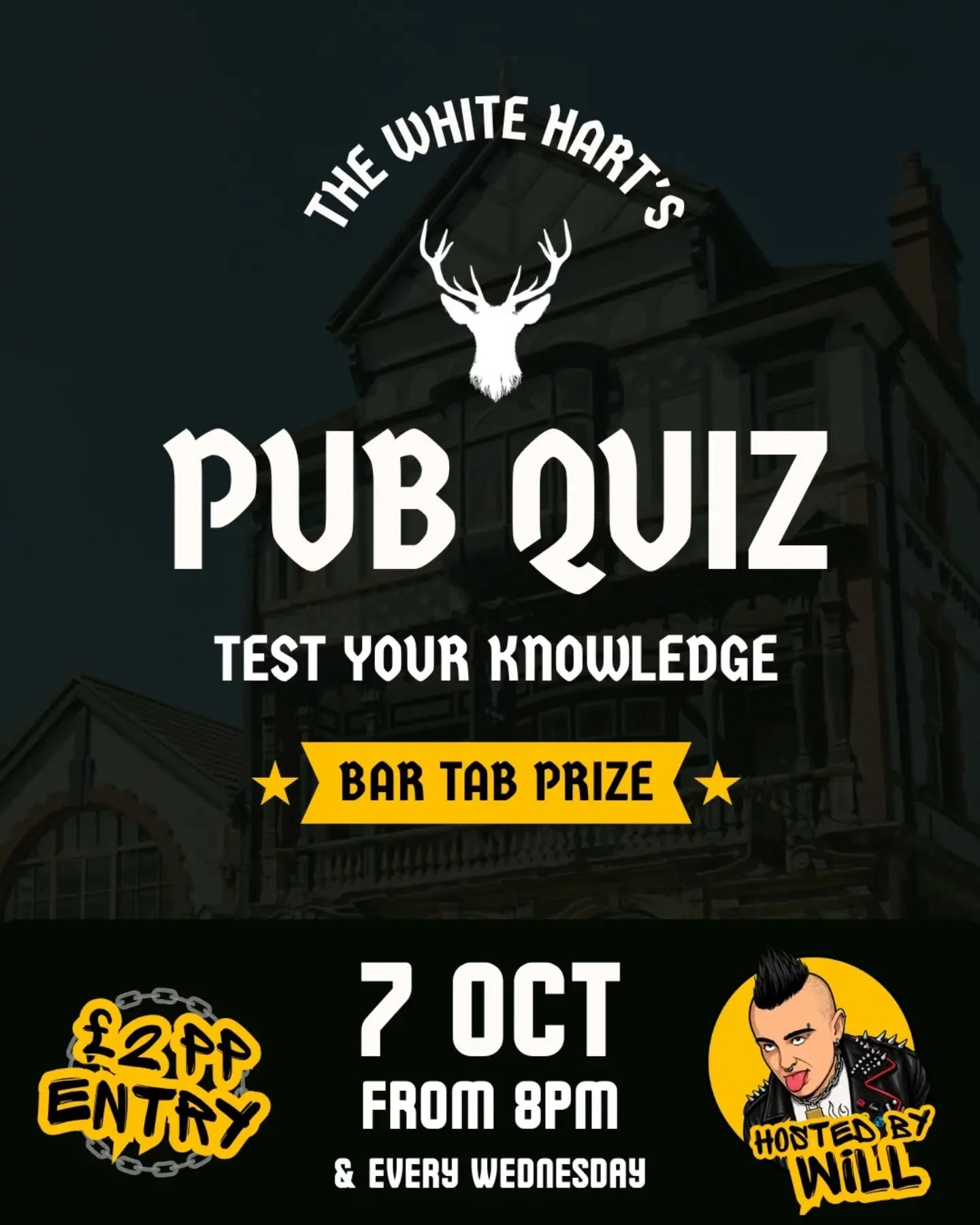 TONIGHT! Try your hand at our pub quiz, bar tab prize and guaranteed night of good fun and shenanigans 🍻
