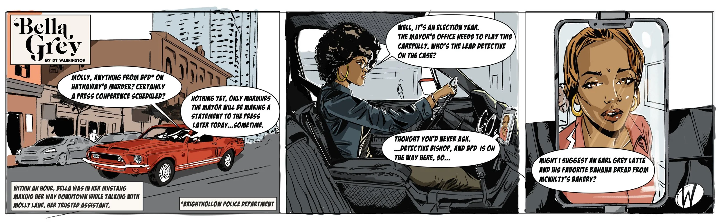 Bella Grey Episode 3 Comic Strip